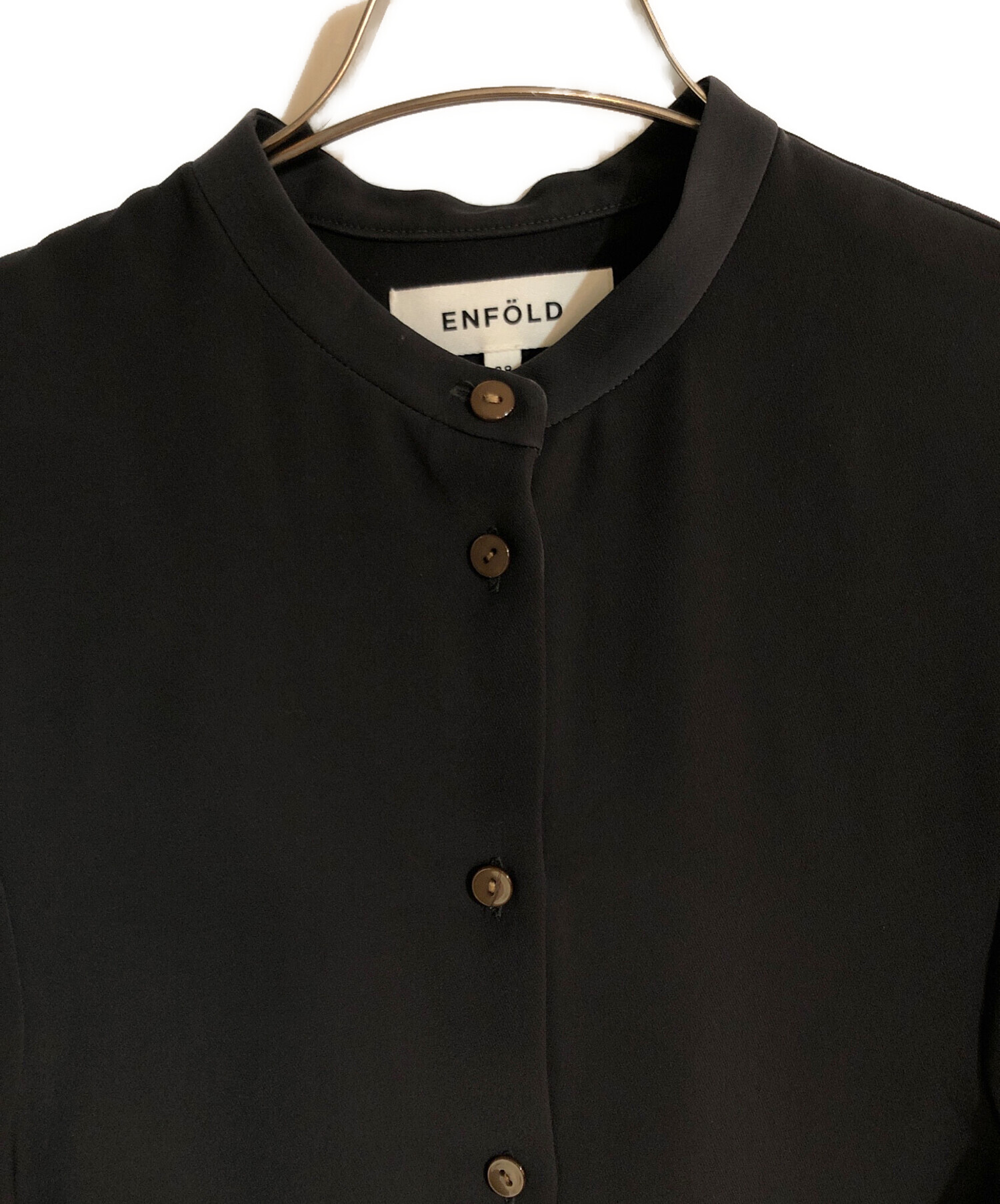 中古・古着通販】ENFOLD (エンフォルド) WIDE-SLEEVES SHIRT/ワイド
