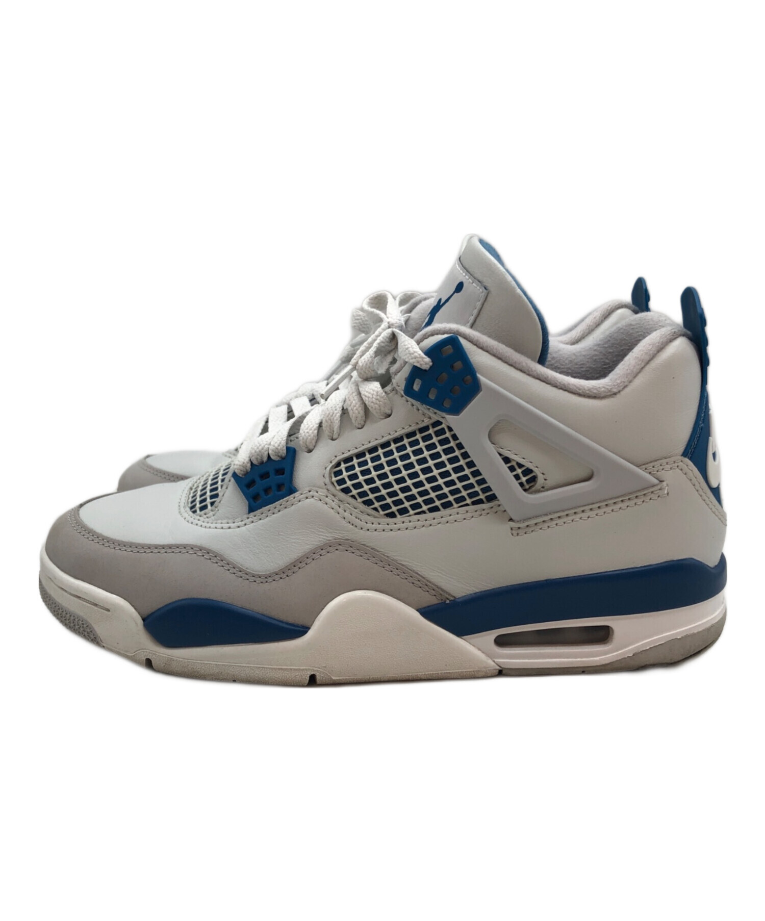 中古・古着通販】NIKE (ナイキ) AIR JORDAN 4 RETRO MILITARY BLUE off