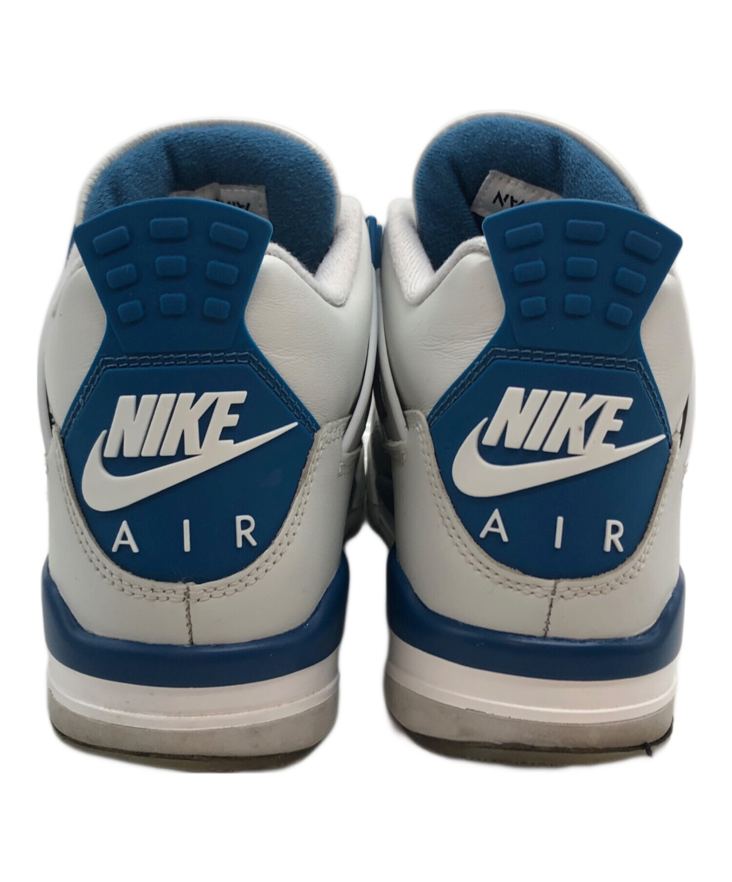 中古・古着通販】NIKE (ナイキ) AIR JORDAN 4 RETRO MILITARY BLUE off