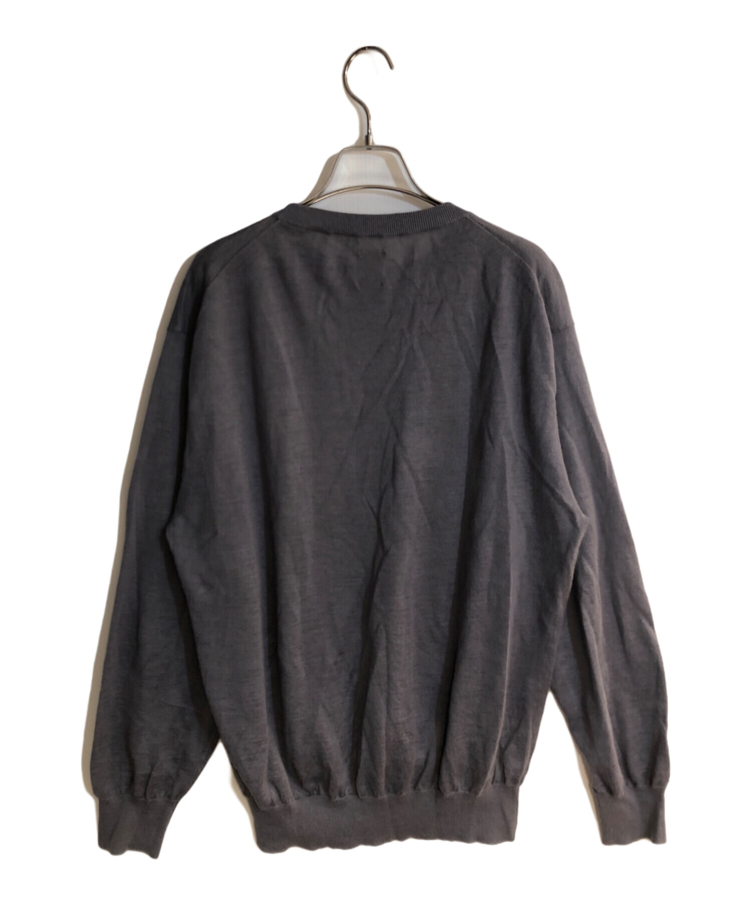 中古・古着通販】BATONER (バトナ―) CHOMA CREW NECK/苧麻クルーネック
