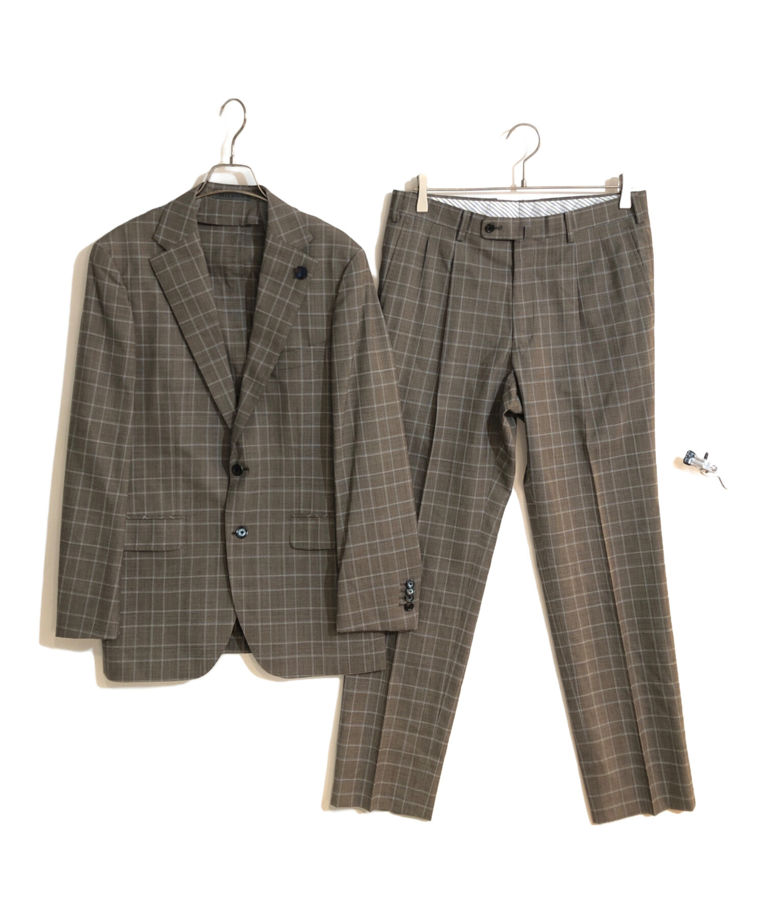 中古・古着通販】Hilton (ヒルトン) セットアップスーツ ベージュ