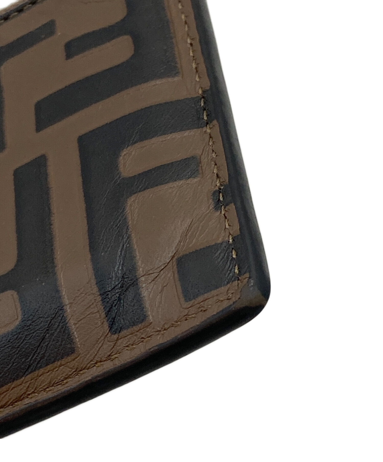 ガン ブラック/ブラウン中古品 中古・古着通販】FENDI (フェンディ) ダイヤモンドFFフラグメント