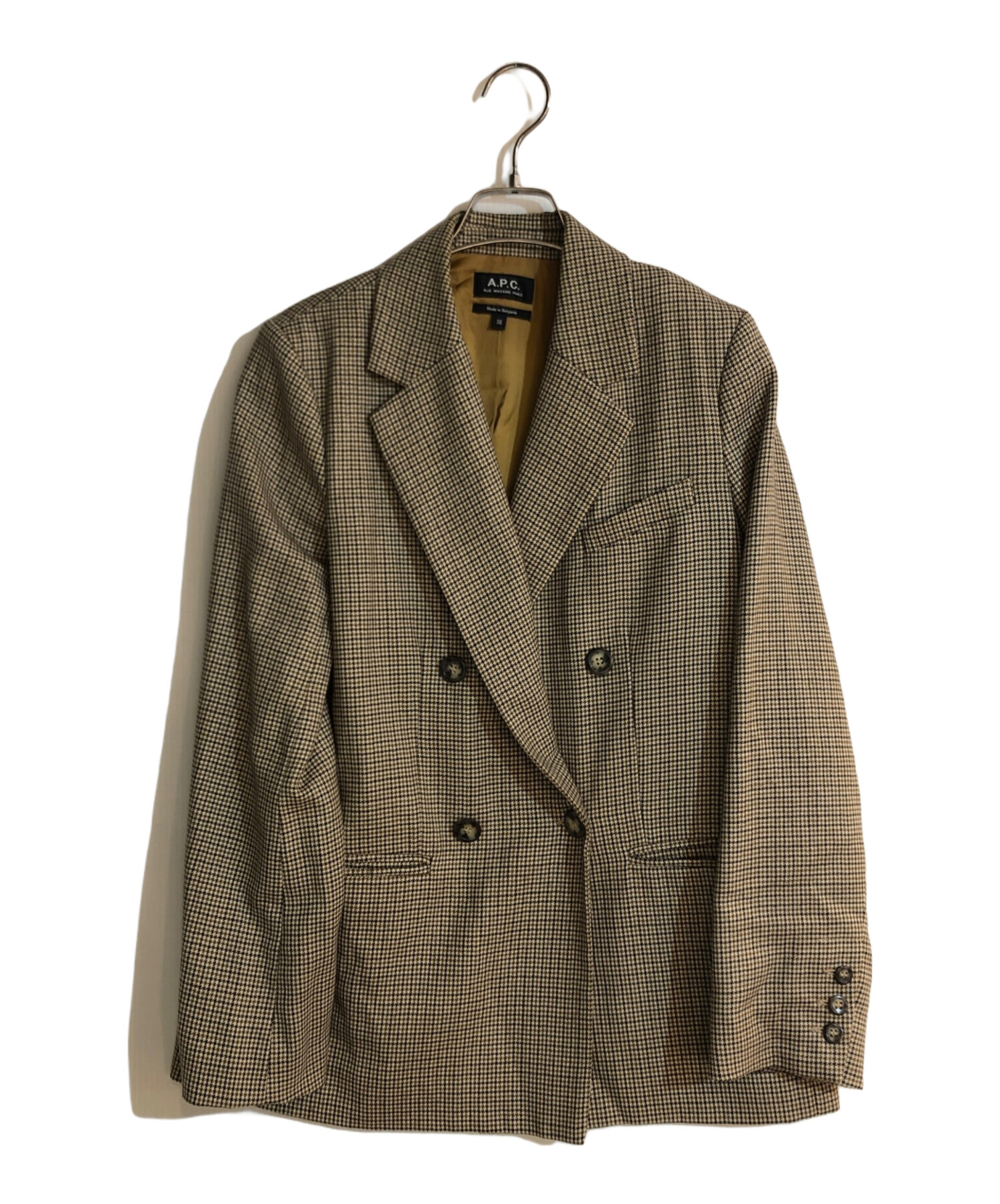 中古・古着通販】A.P.C. (アーペーセー) チェックダブル