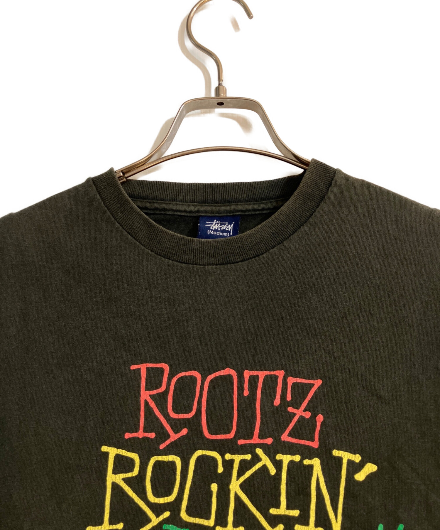 中古・古着通販】stussy (ステューシー) ROOTZ ROCKIN' RYDIMZ TEE