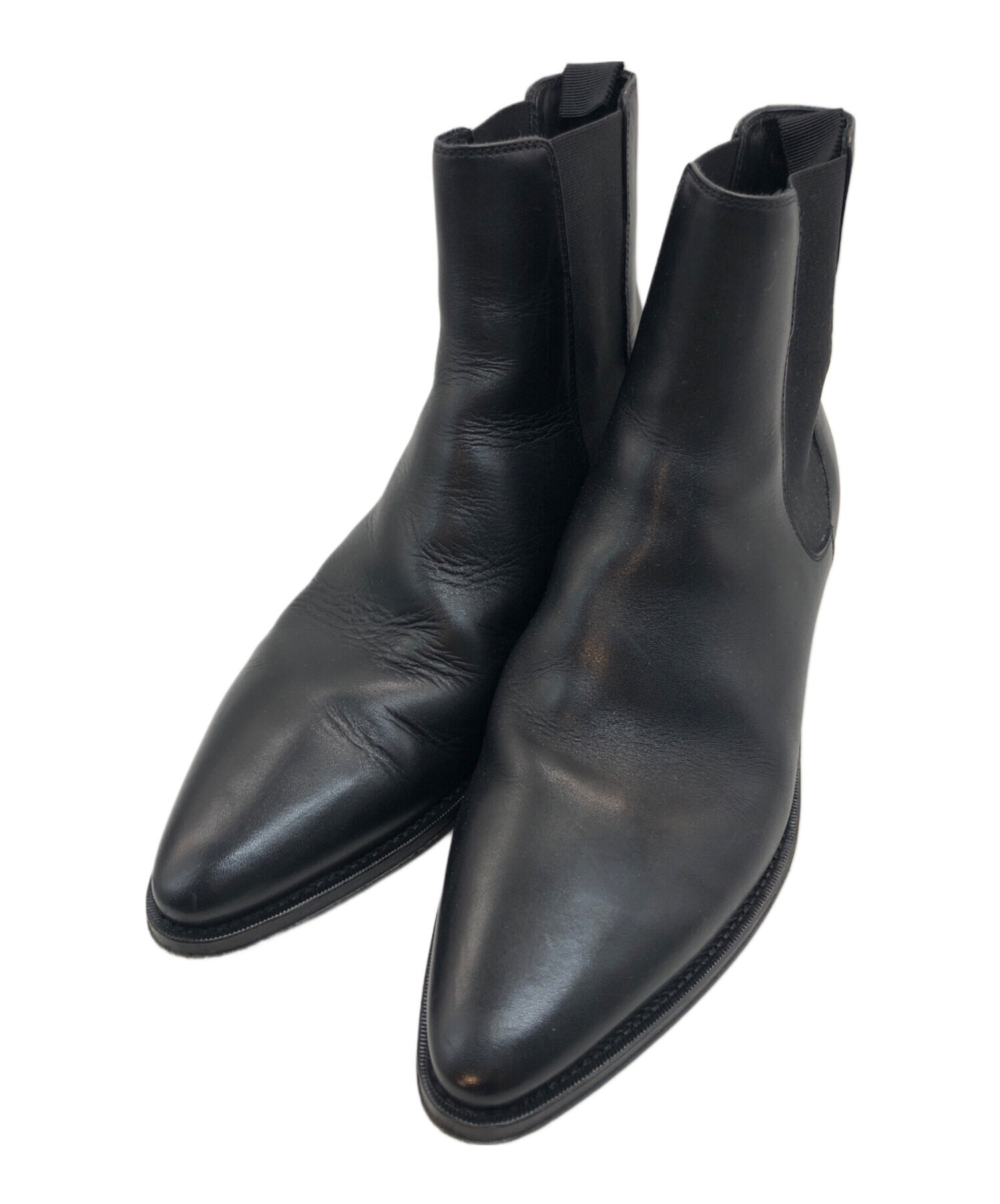 中古・古着通販】CELINE (セリーヌ) チェルシーブーツ ブラック サイズ 