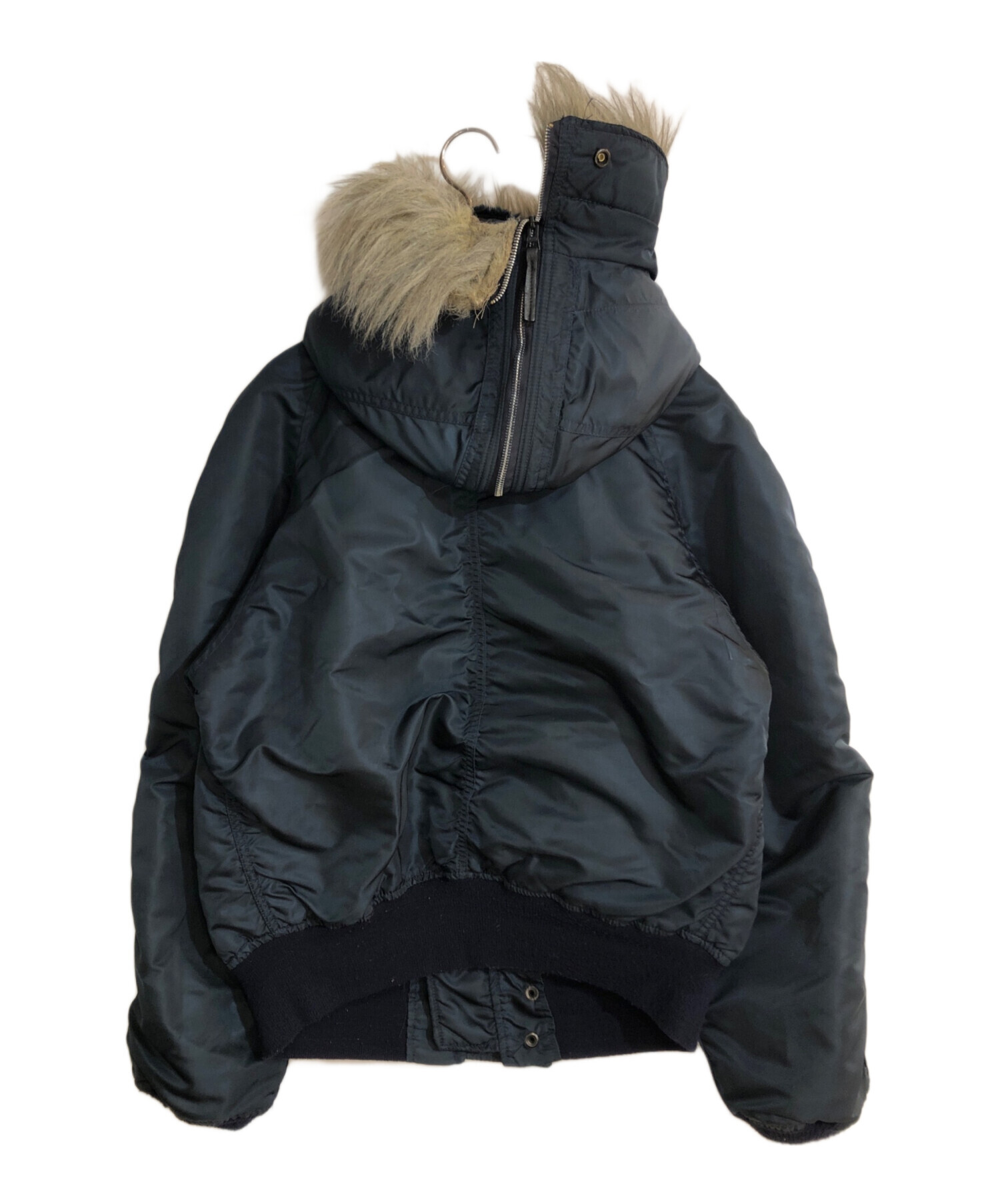 中古・古着通販】ALPHA (アルファ) N-2Bフライトジャケット ネイビー