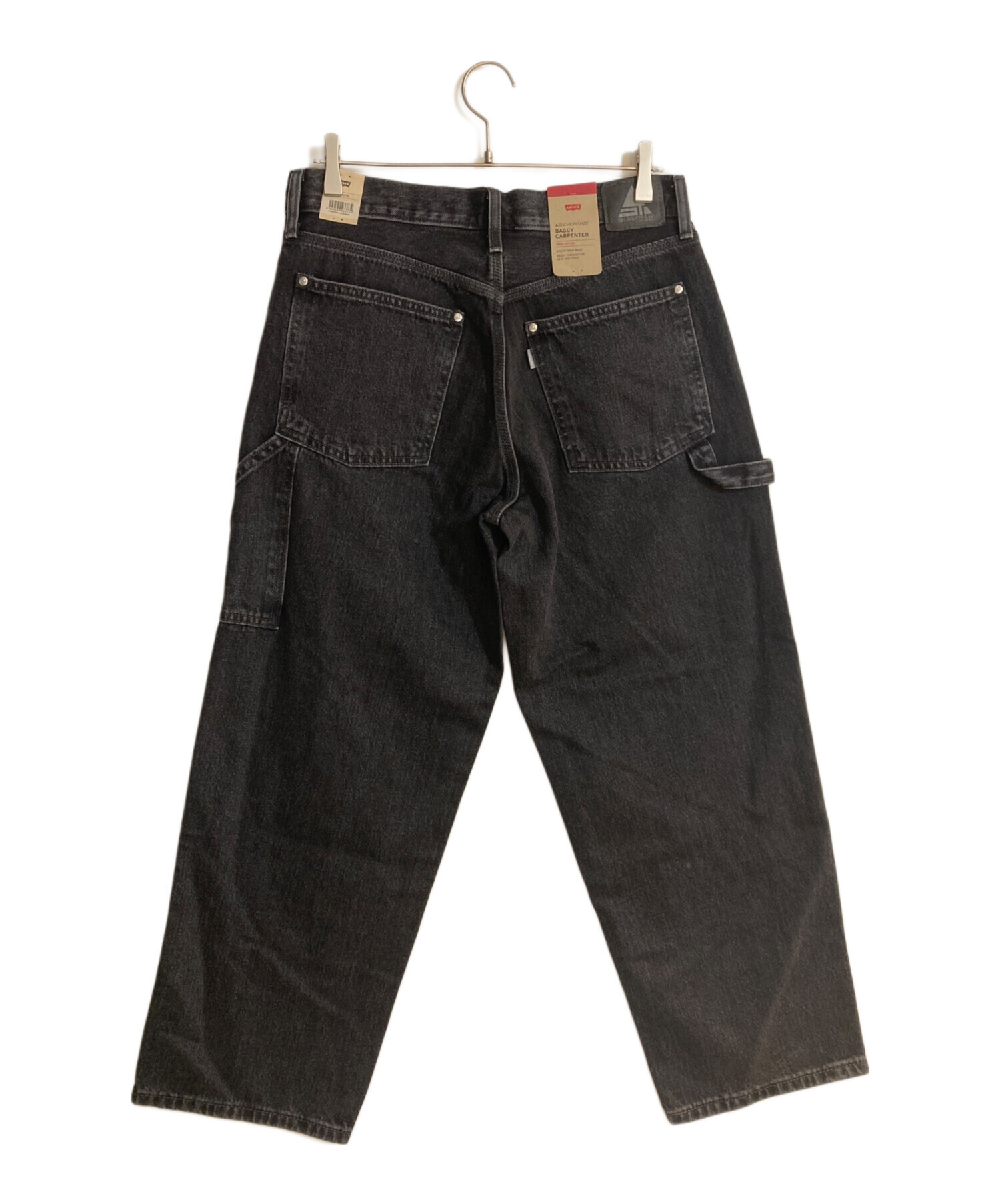 中古・古着通販】LEVI'S (リーバイス) バギーデニムパンツ ブラック