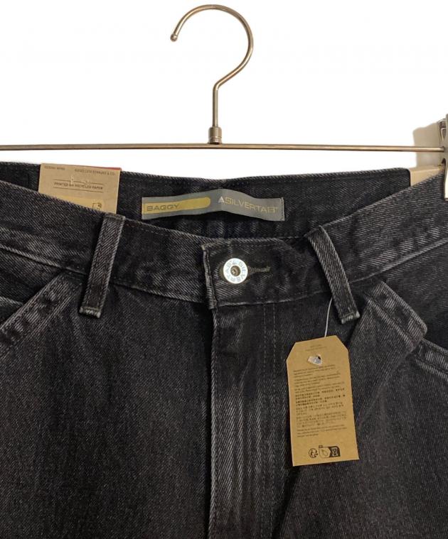 中古・古着通販】LEVI'S (リーバイス) バギーデニムパンツ ブラック
