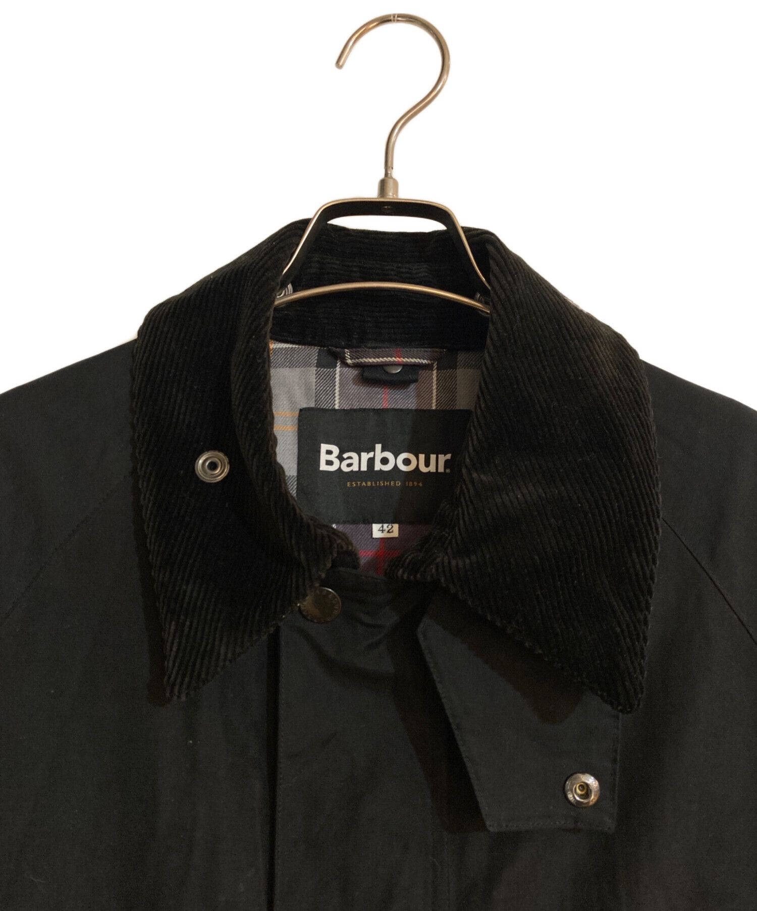 中古・古着通販】Barbour (バブアー) 別注 BEDALE OS SLEAVE ブラック 