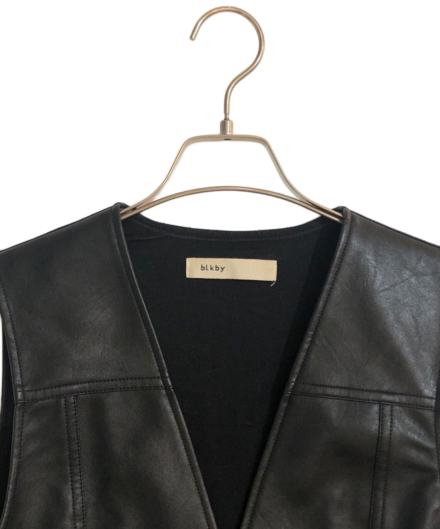 【新品未使用】RIDERS FAKE LEATHER VEST RIDERS FAKE LEATHER VEST JACKET - メルカリ