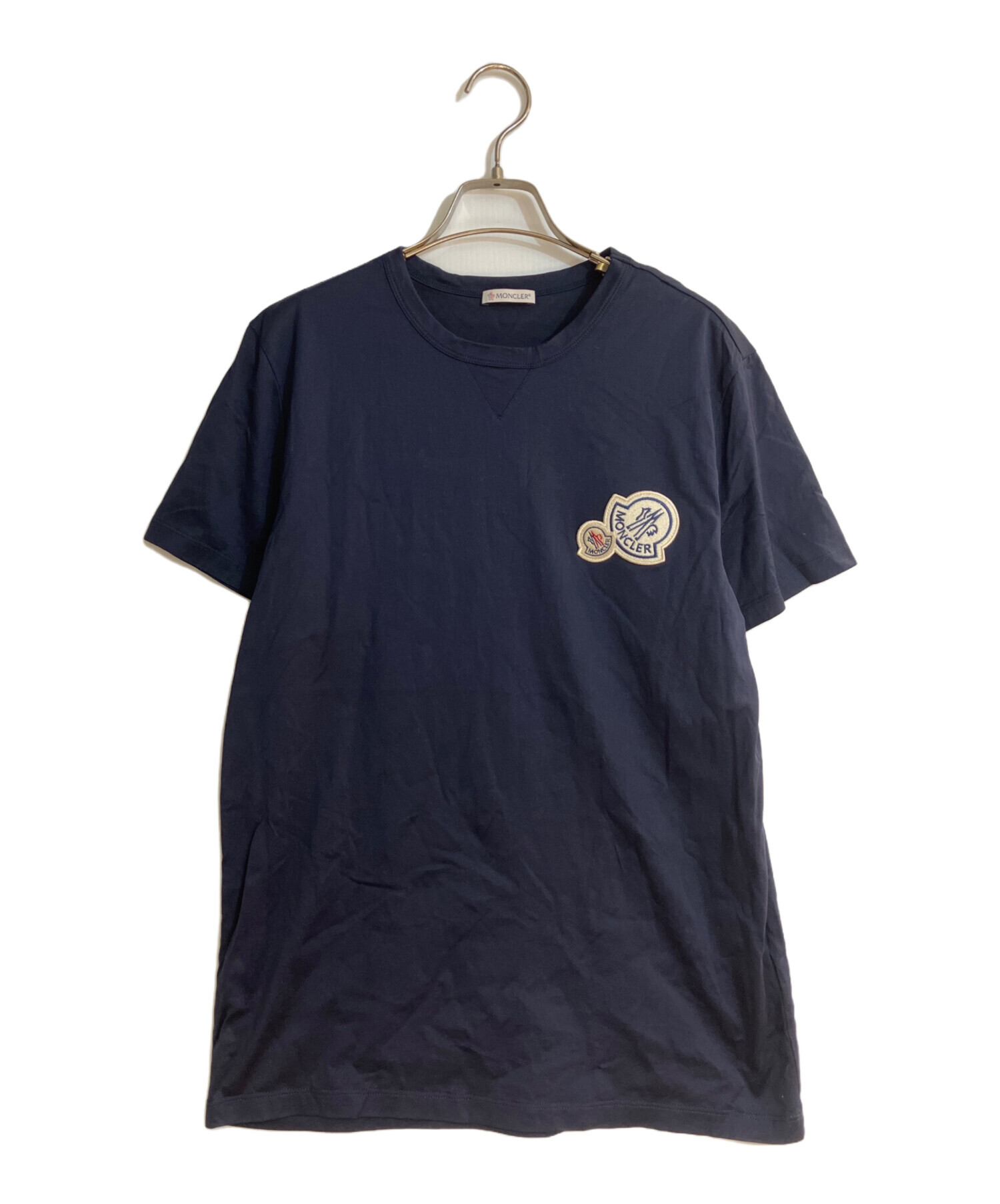 MONCLER モンクレール MAGLIA T-SHIRT M⁄LUNGA モンクレール ネイビー 