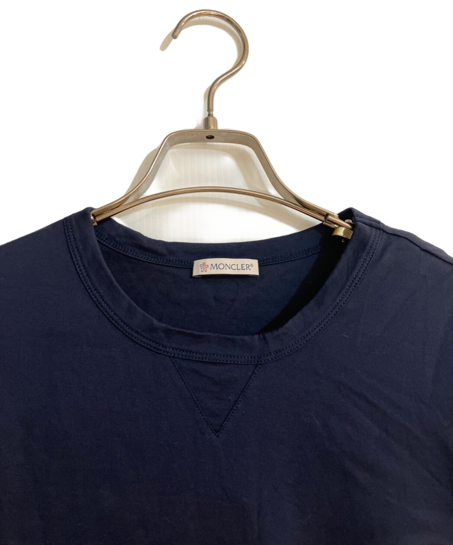 中古・古着通販】MONCLER (モンクレール) ワッペンロゴTシャツ