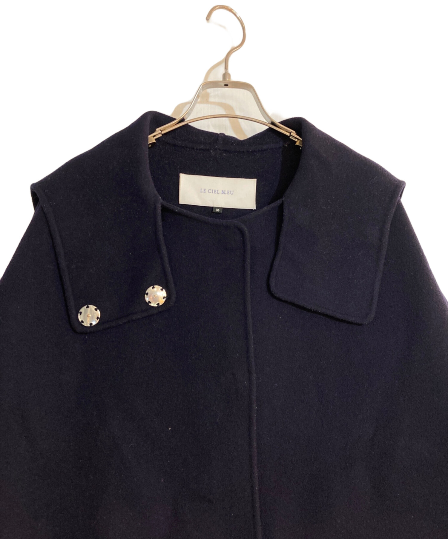 中古・古着通販】LE CIEL BLEU (ルシェルブルー) Hooded Over Coat