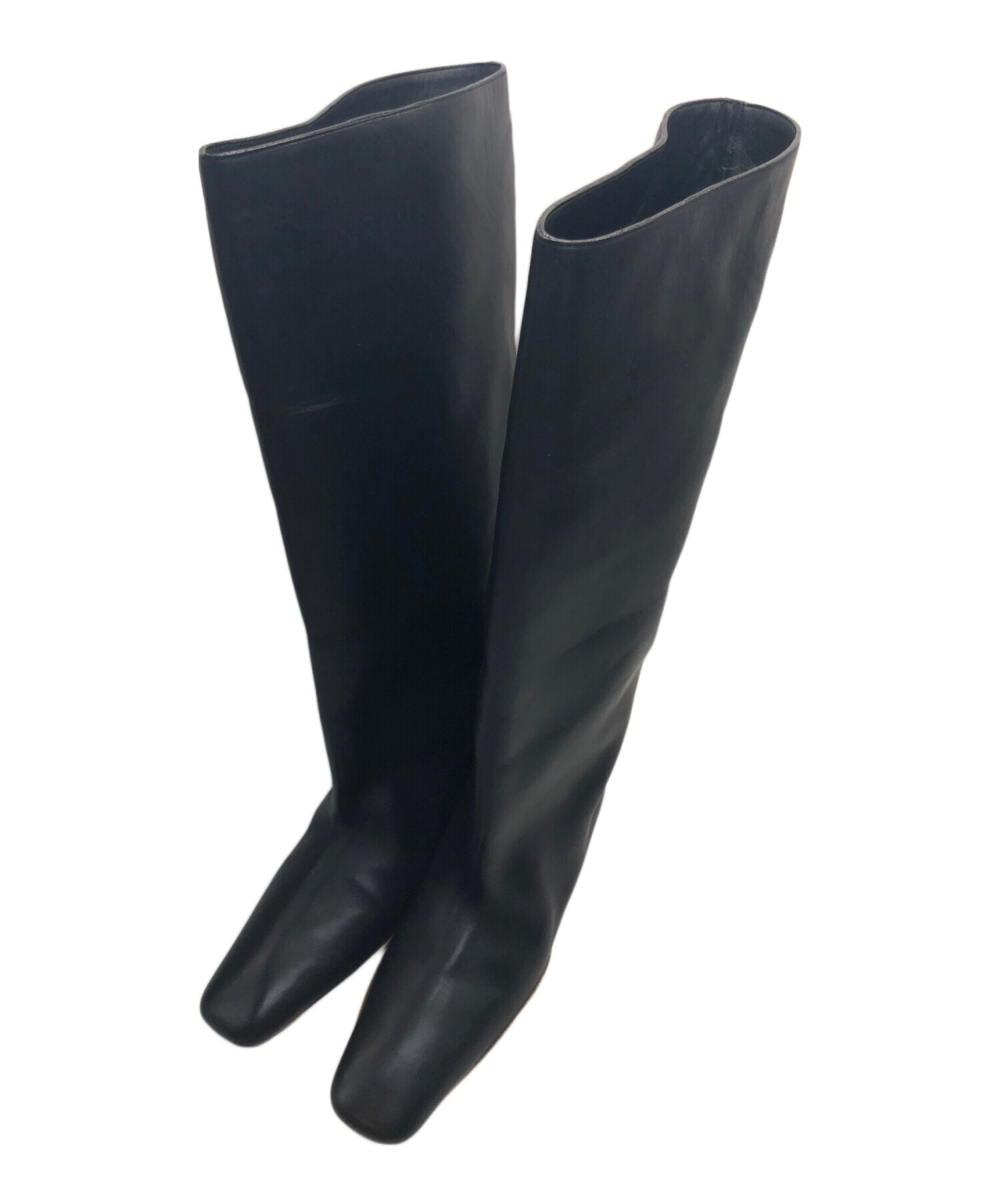 中古・古着通販】JIL SANDER (ジルサンダー) ブーツ ブラック 中古・古着通販】JIL SANDER (ジルサンダー) ブーツ ブラック