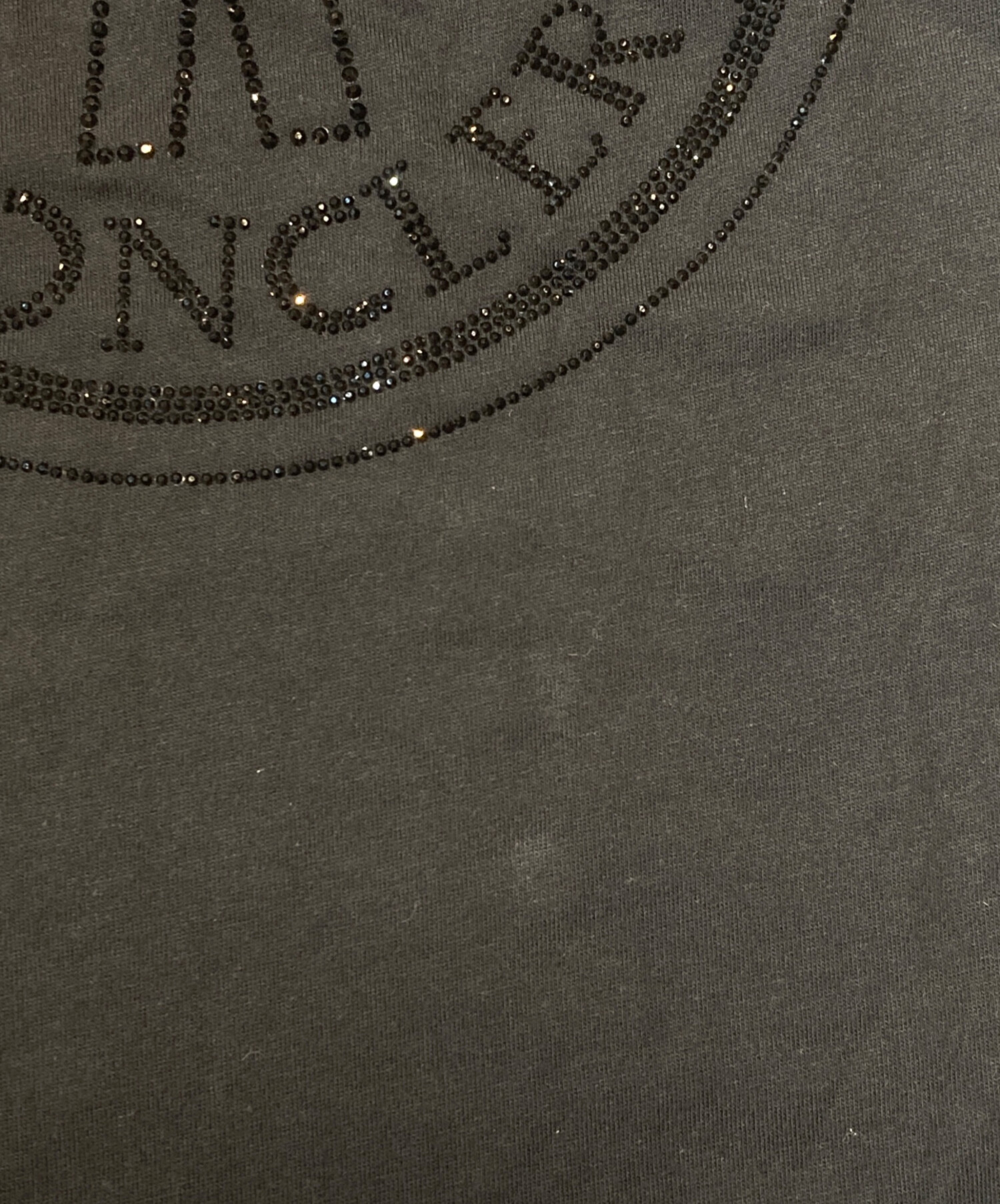 中古・古着通販】MONCLER (モンクレール) ロゴラインストーンデザイン 