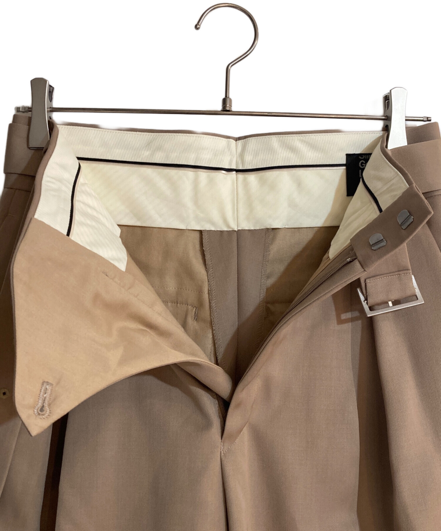 中古・古着通販】CHAOS (カオス) CSファルマトラウザー ベージュ