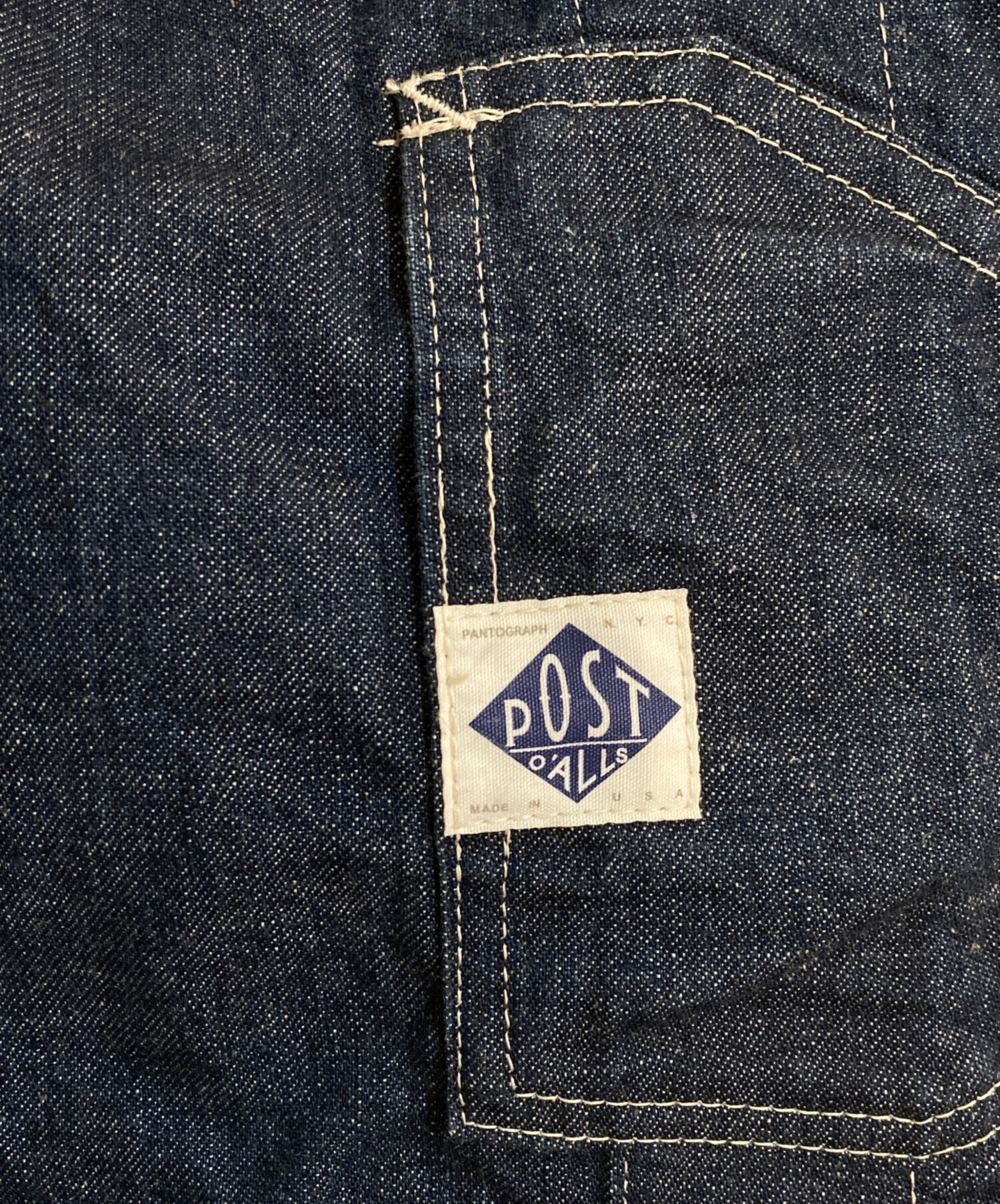 中古・古着通販】POST O'ALLS (ポストオーバーオールズ) デニムトート