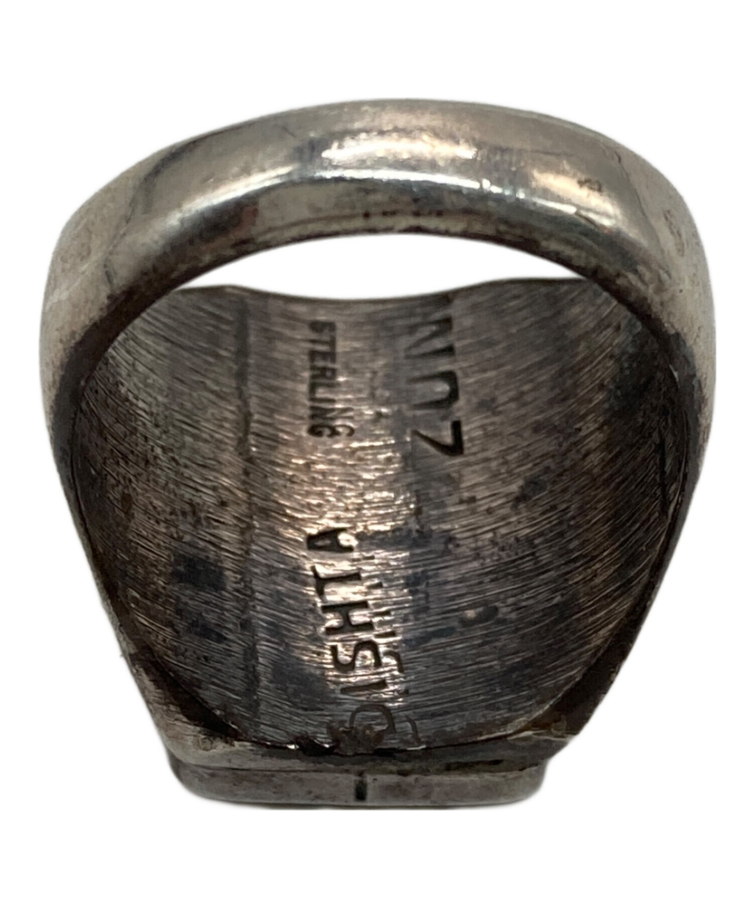 中古・古着通販】ZUNI (ズニ) インレイリング シルバー サイズ:22号 