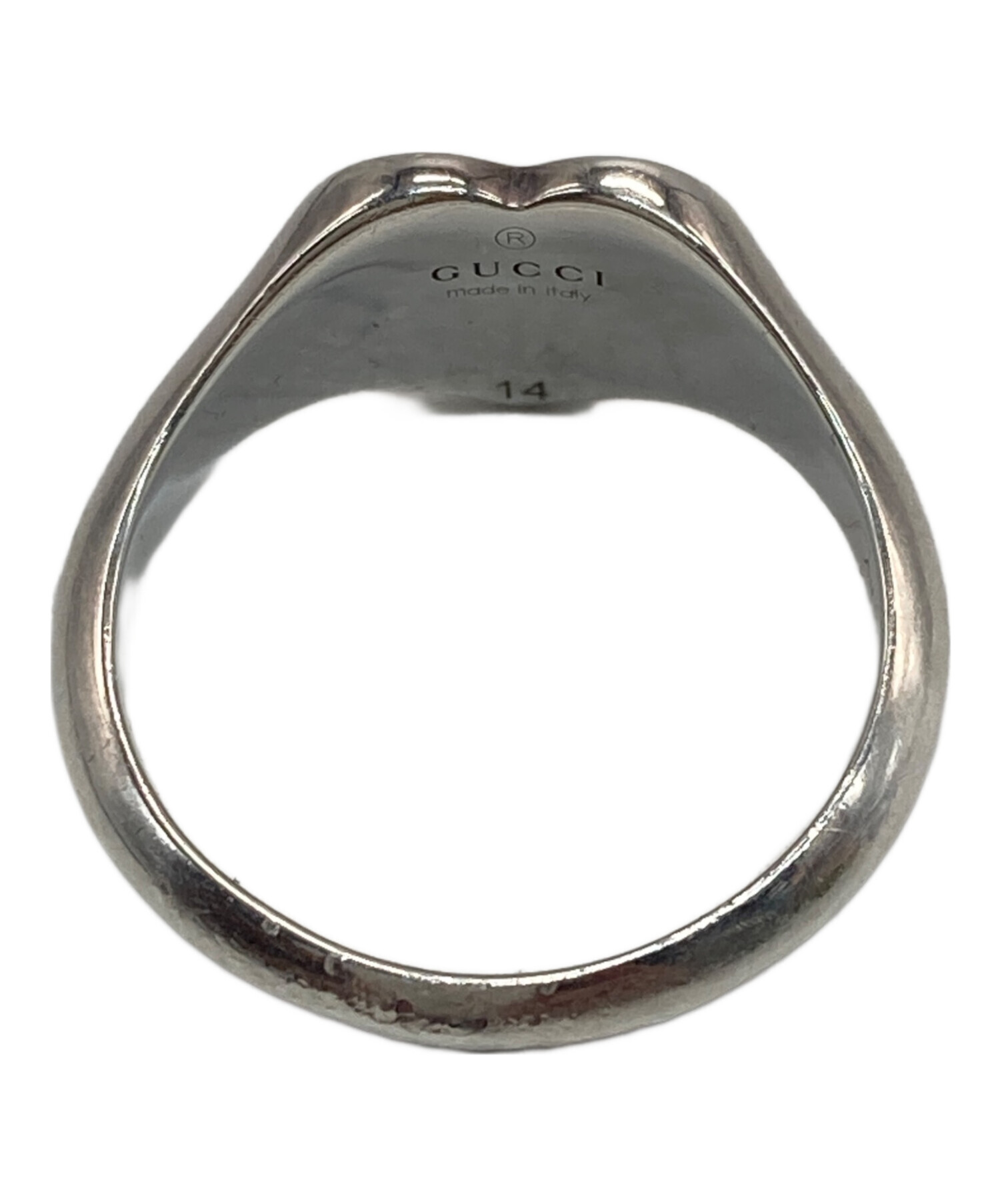 中古・古着通販】GUCCI (グッチ) インターロッキングハートリング 