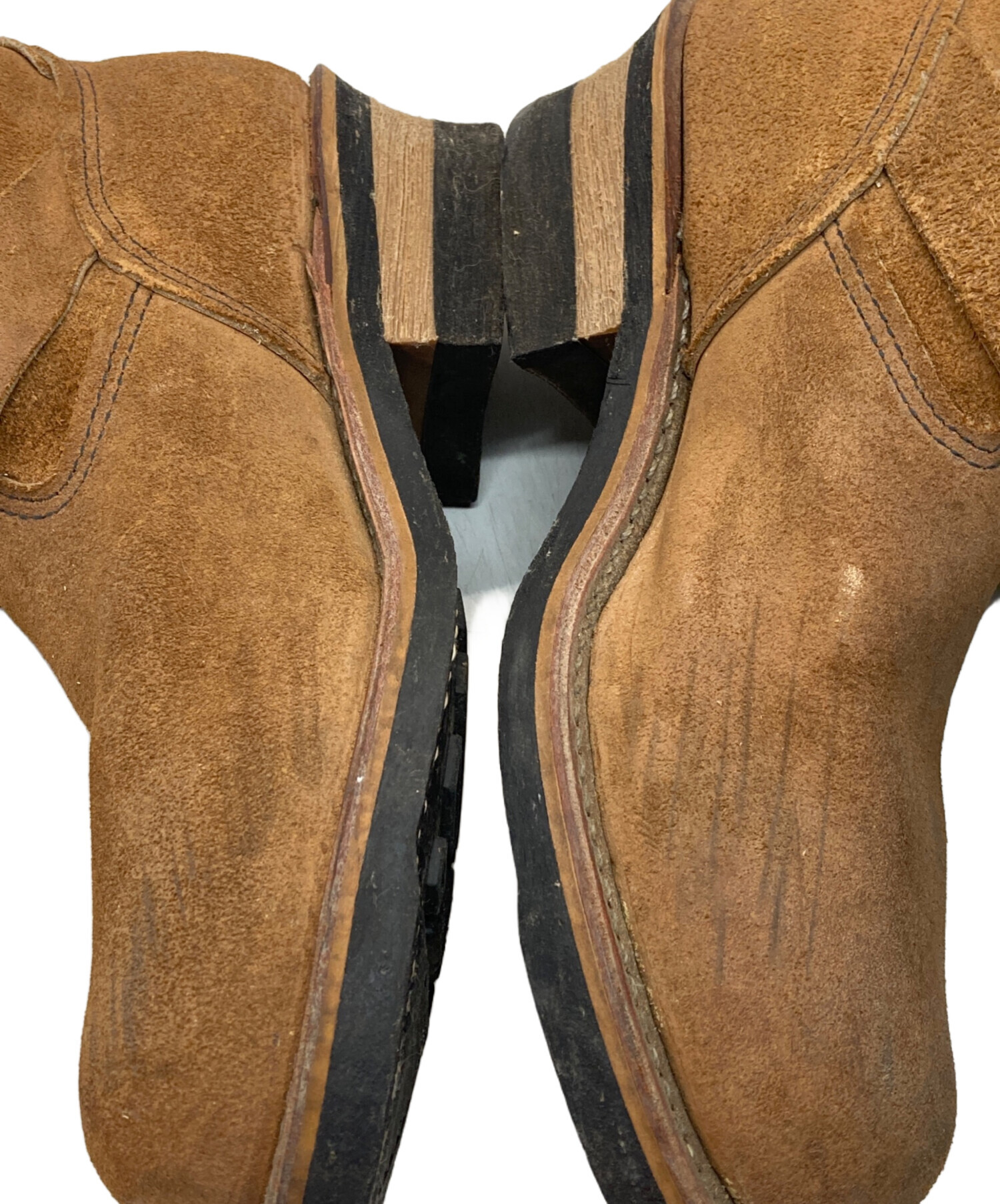 レッドウィング ブラウン スエード エンジニアブーツ REDWING - レッドウィング／RED WING エンジニアブーツ シューズ 靴