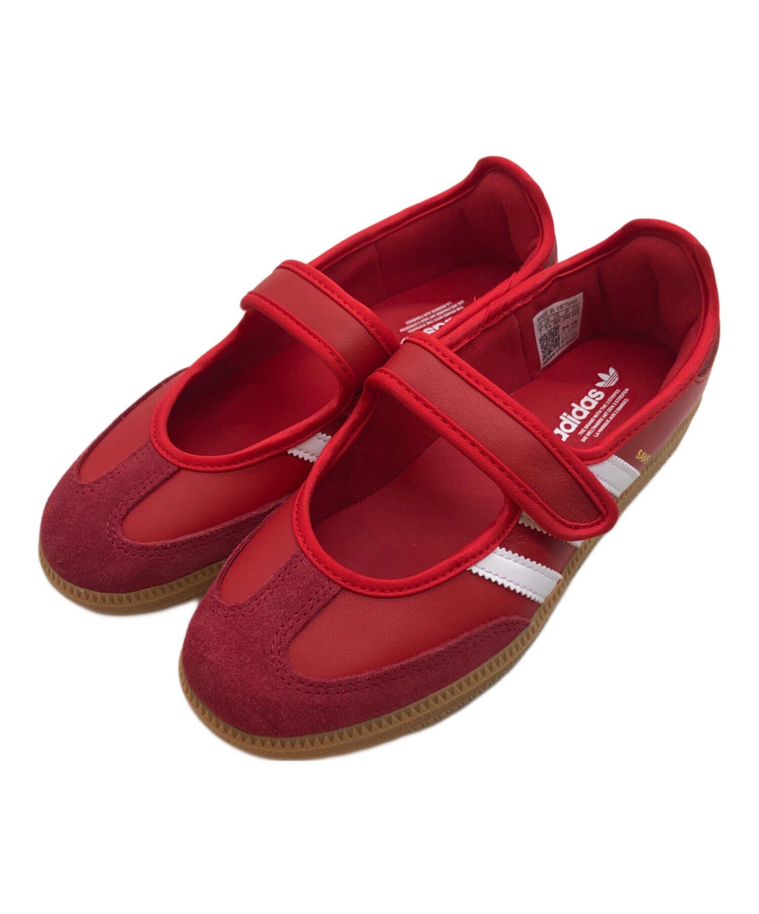 中古・古着通販】adidas (アディダス) サンバ ジェーン レッド サイズ 