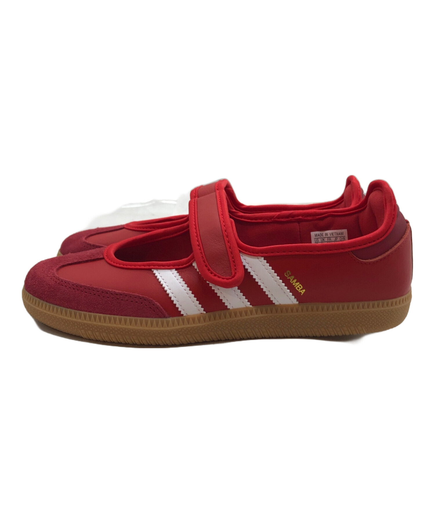 中古・古着通販】adidas (アディダス) サンバ ジェーン レッド サイズ