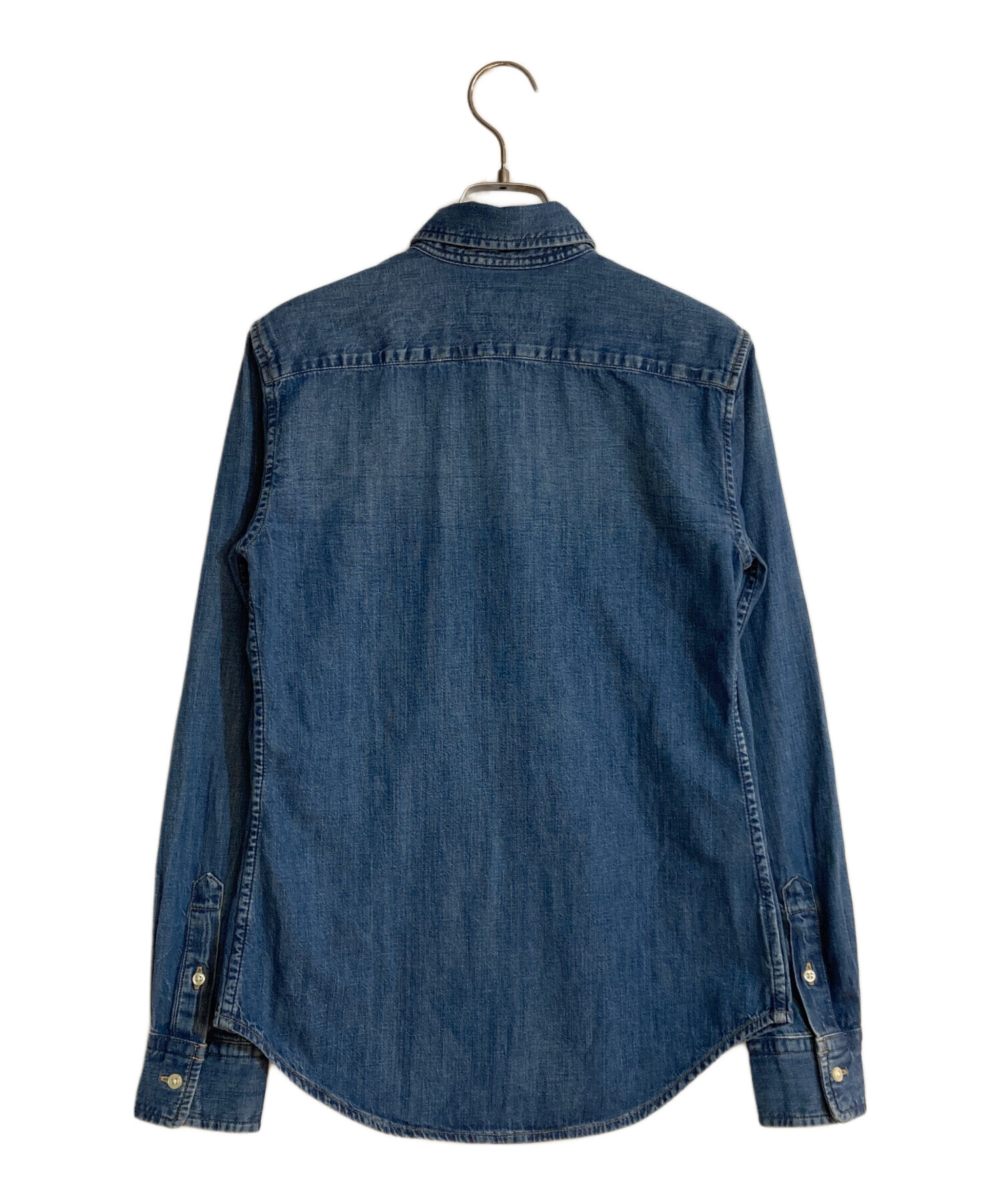 Ralph Lauren ラルフローレン BD デニムシャツ Lサイズ 刺繍 ラルフローレン BD デニム シャツ カラーポニー刺繍 Lサイズ