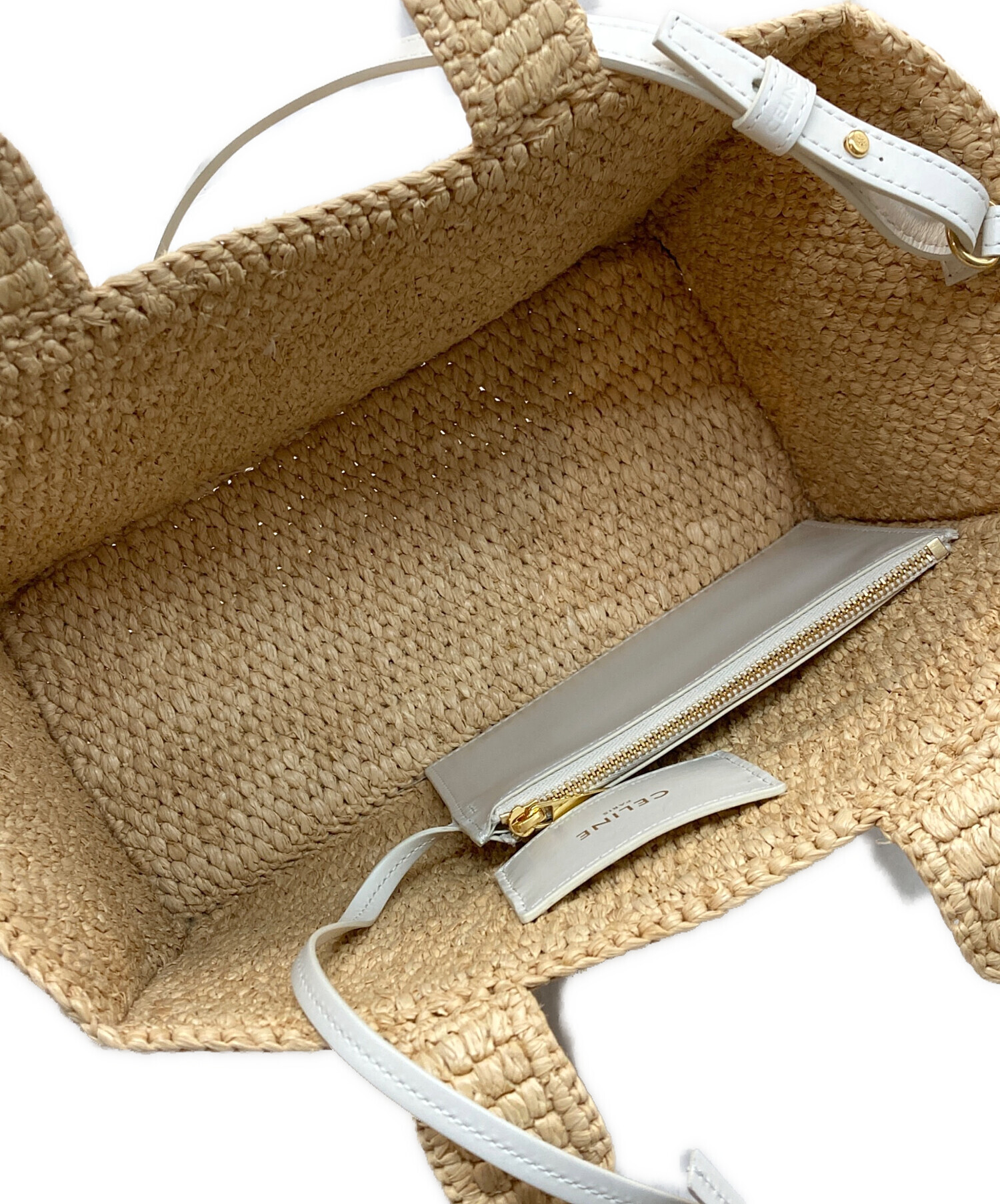 セリーヌ　布製バック CELINE ティーン オノリン バッグ / シャイニーカーフスキン