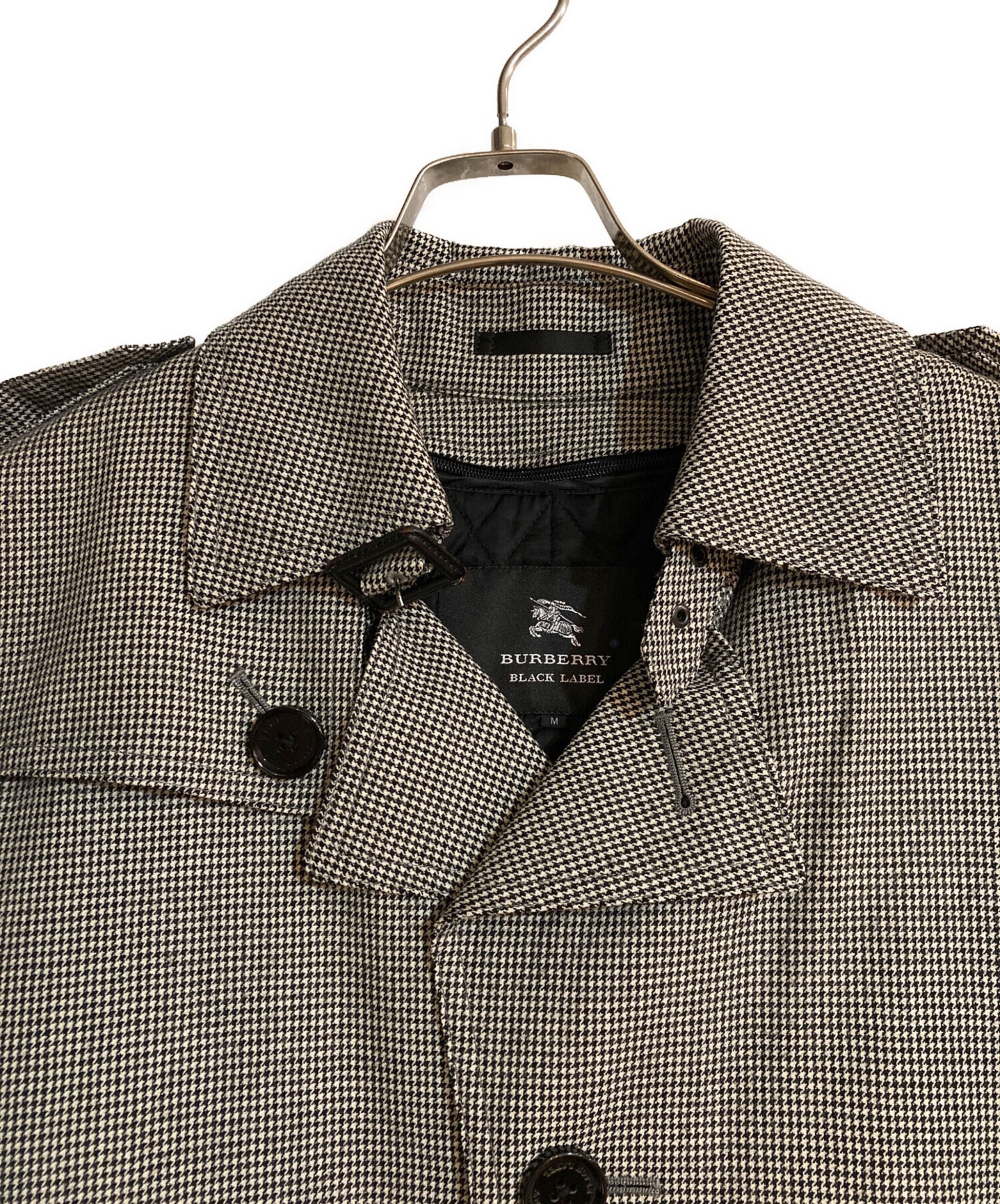 (〜22:00値下げ)BURBERRY BLACK LABEL ブラック コート 中古・古着通販】BURBERRY BLACK LABEL (バーバリーブラックレーベル