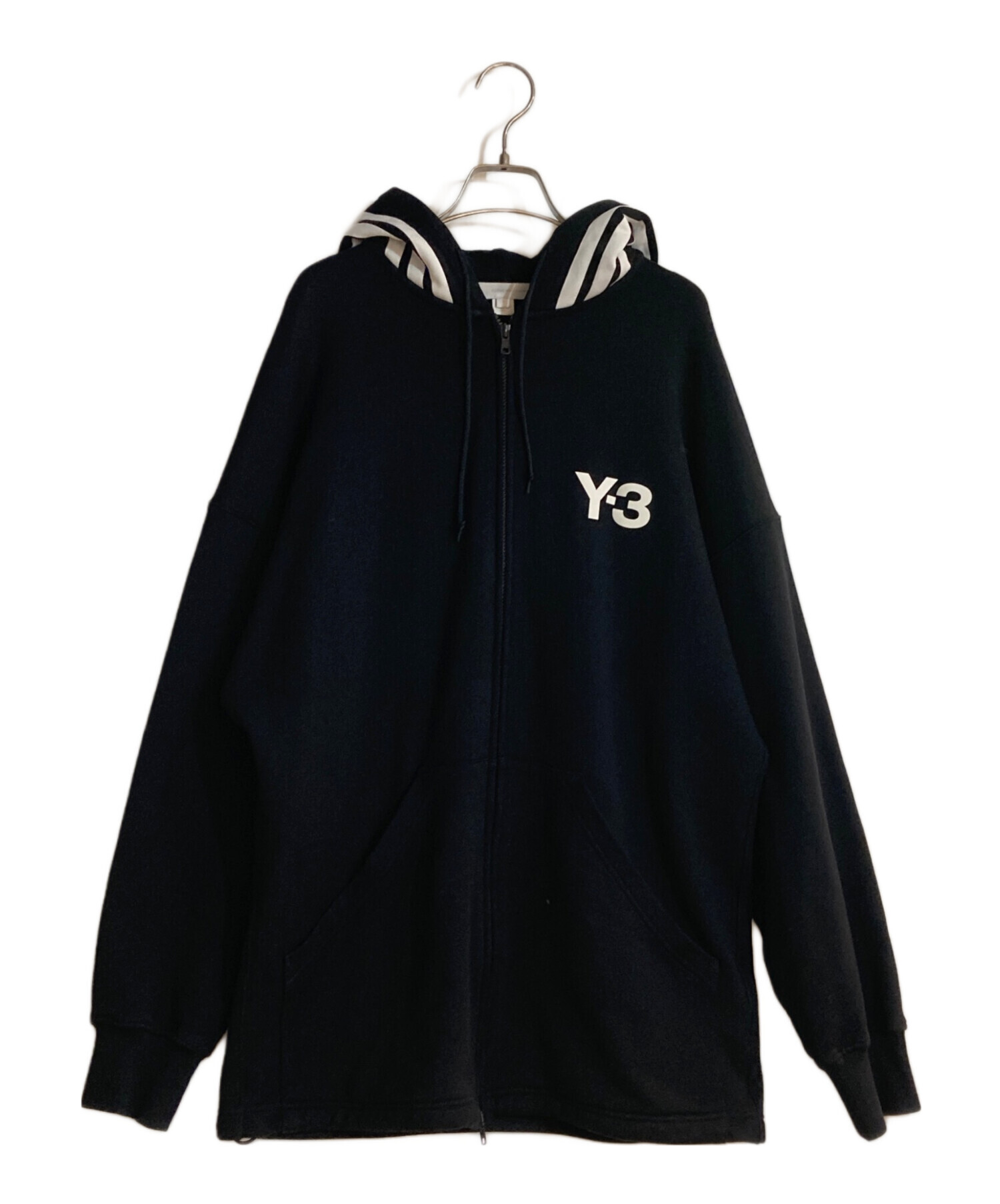 中古・古着通販】Y-3 (ワイスリー) M CH1 FULL-ZIP HOODIE ブラック 