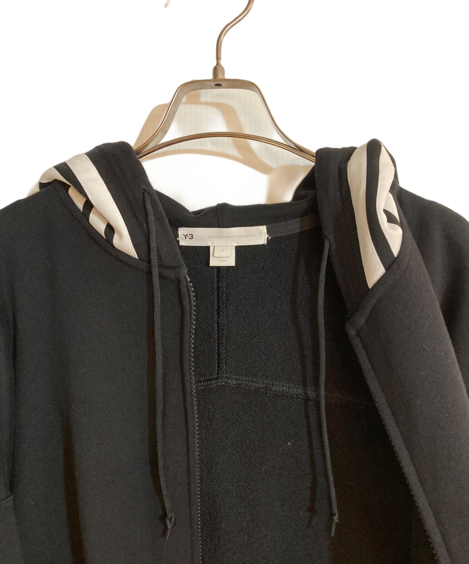中古・古着通販】Y-3 (ワイスリー) M CH1 FULL-ZIP HOODIE ブラック 