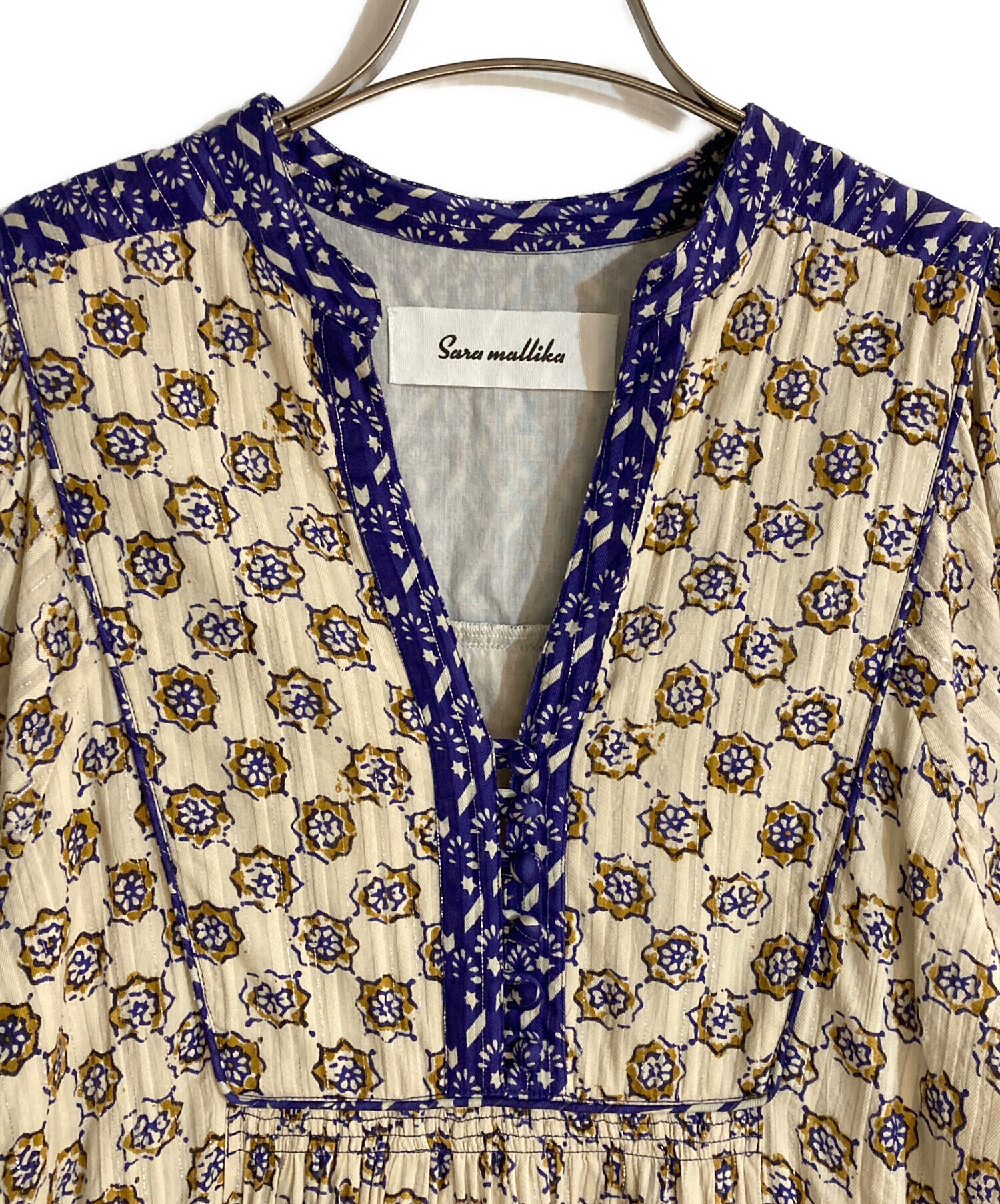 中古・古着通販】sara mallika (サラマリカ) Cotton Kika Ethnic Print