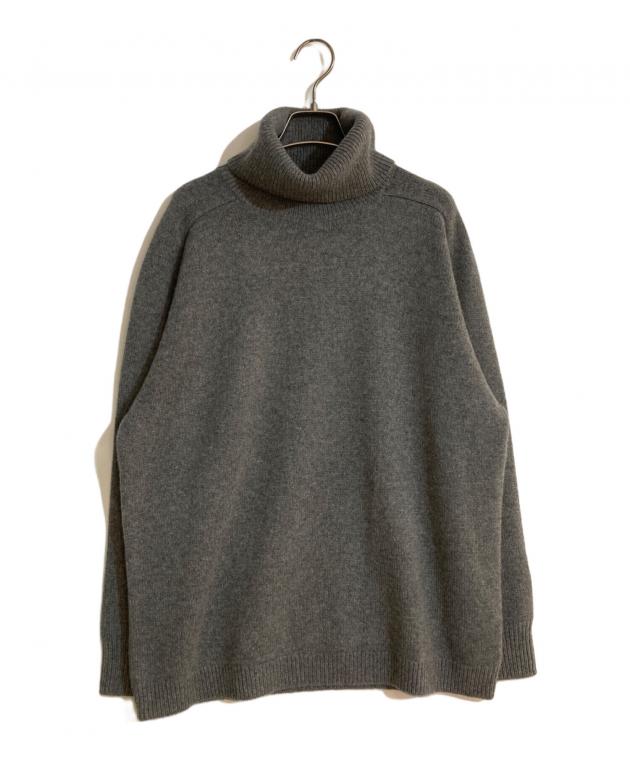 Theory 2023年モデル カシミヤ 100% チャコール タートルネック 中古・古着通販】theory (セオリー) Cashmere 3 Tneck LS PO J