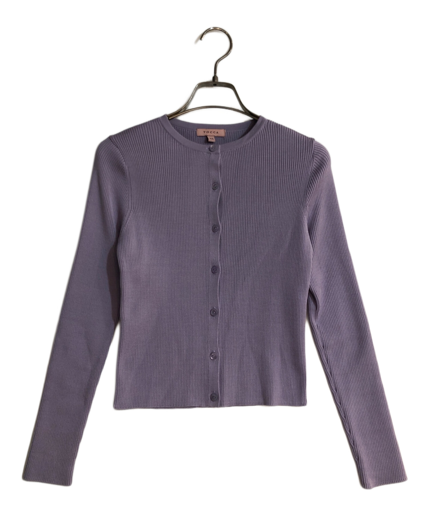 TOCCA 2019 トッカ PARASOL カーディガン XS パープル系 TOCCA｜【洗える】RESONATE カーディガン | Rakuten Fashion