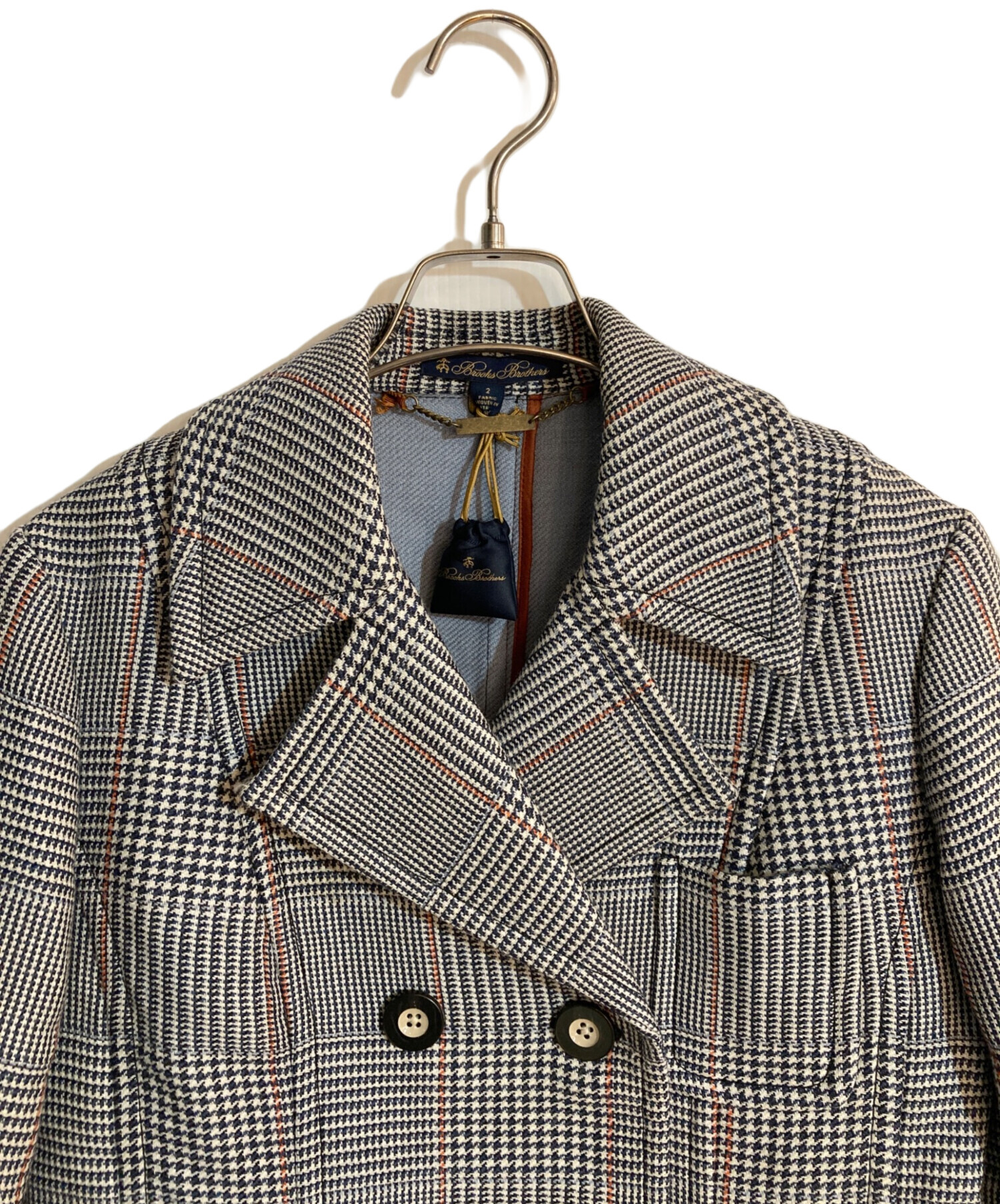 中古・古着通販】BROOKS BROTHERS (ブルックスブラザーズ) 千鳥格子