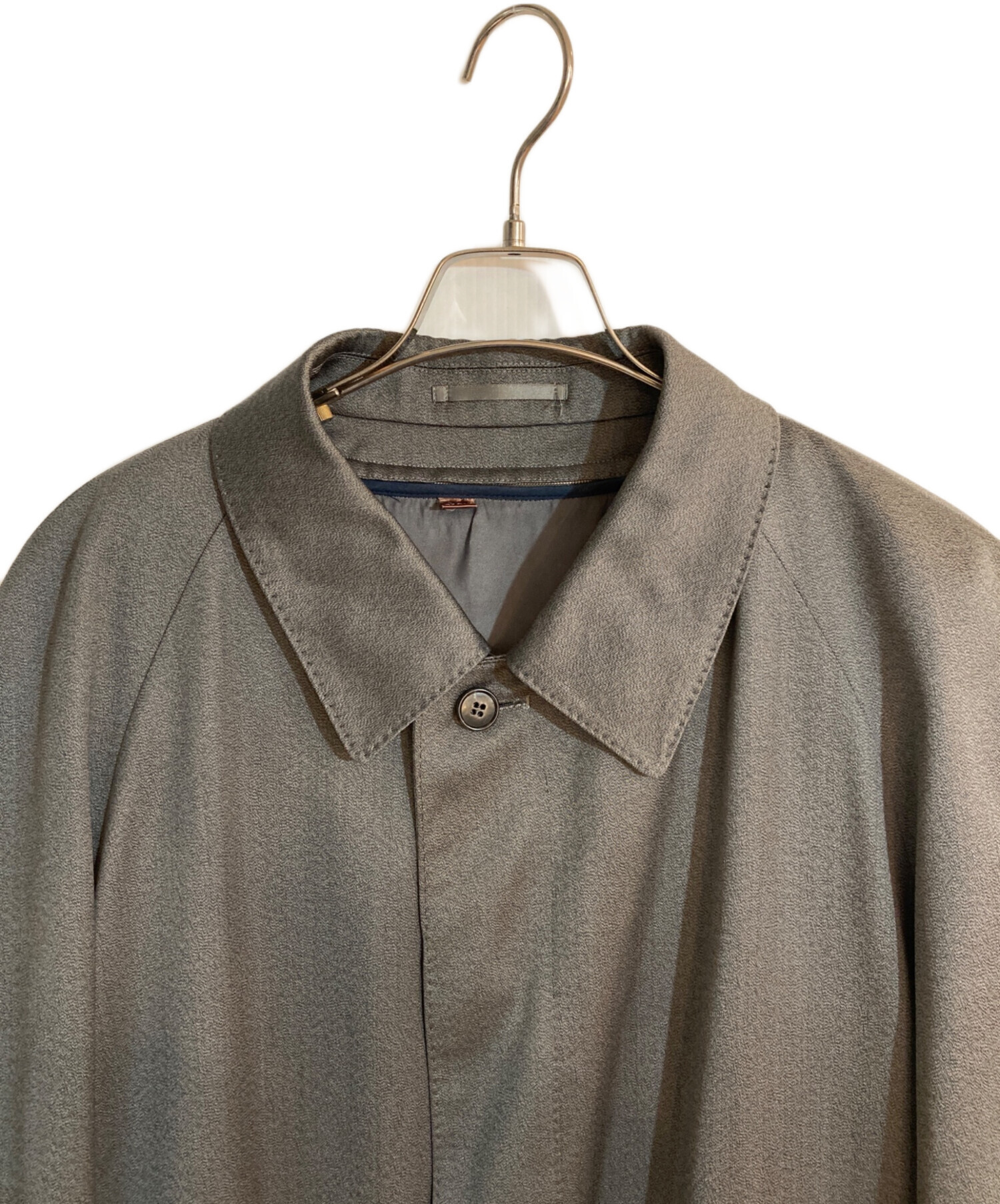 専用)イブサンローランYSL ステンカラーコートダークグレーS相当 専用)イブサンローランYSL ステンカラーコートダークグレーS相当