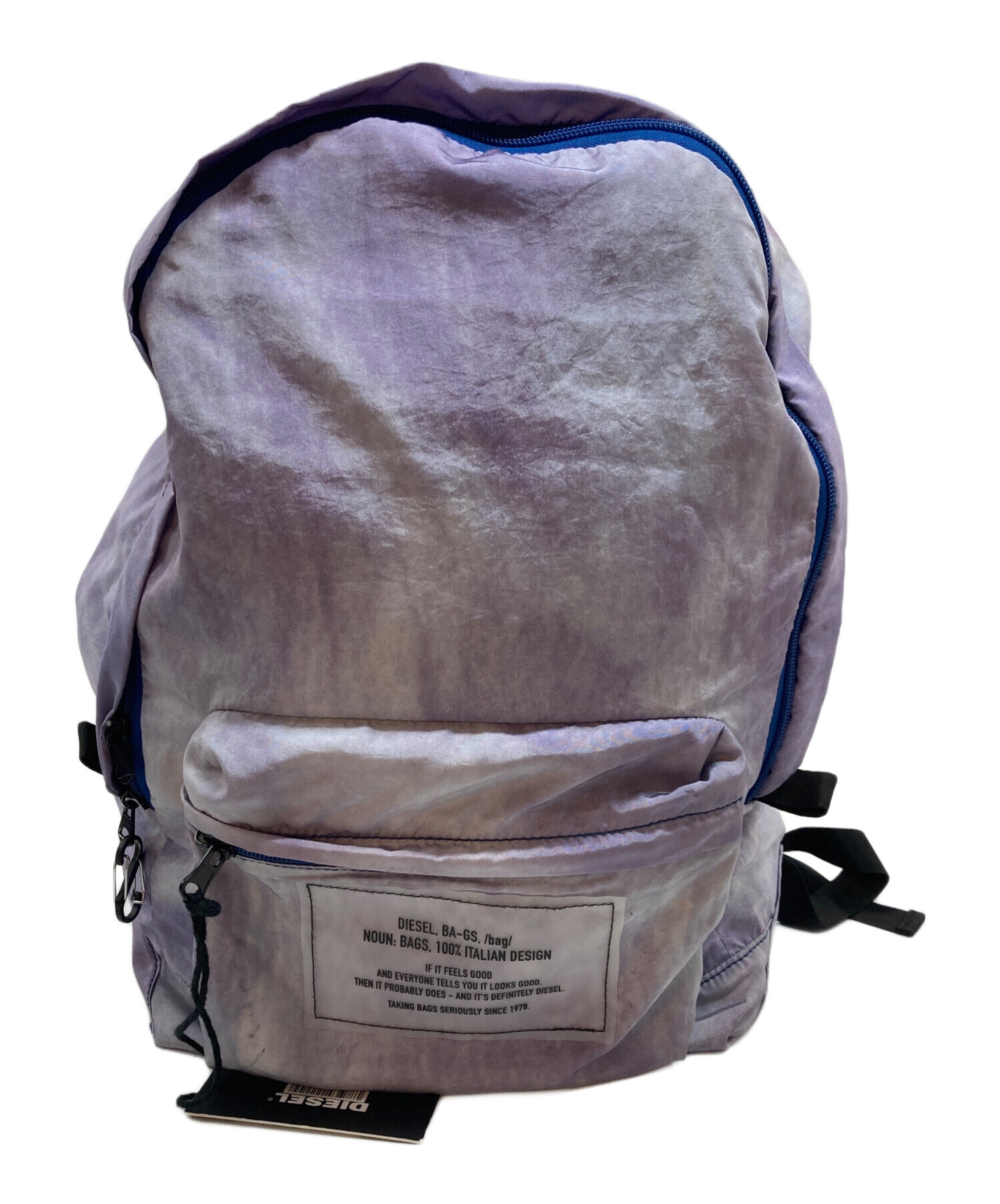 中古・古着通販】DIESEL (ディーゼル) リュック パープル｜ブランド 