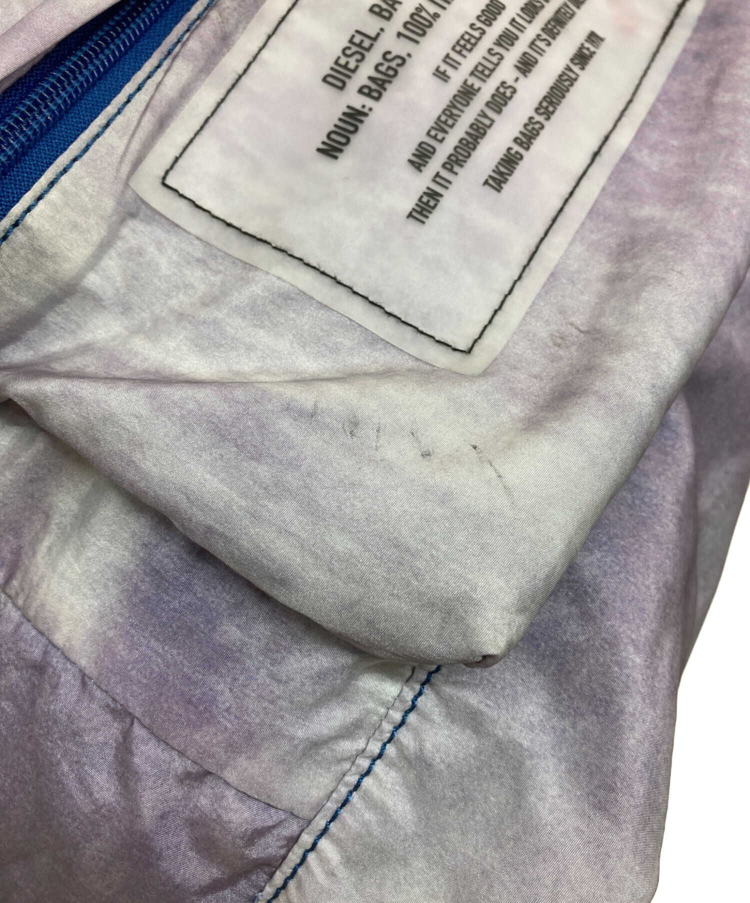 中古・古着通販】DIESEL (ディーゼル) リュック パープル｜ブランド 