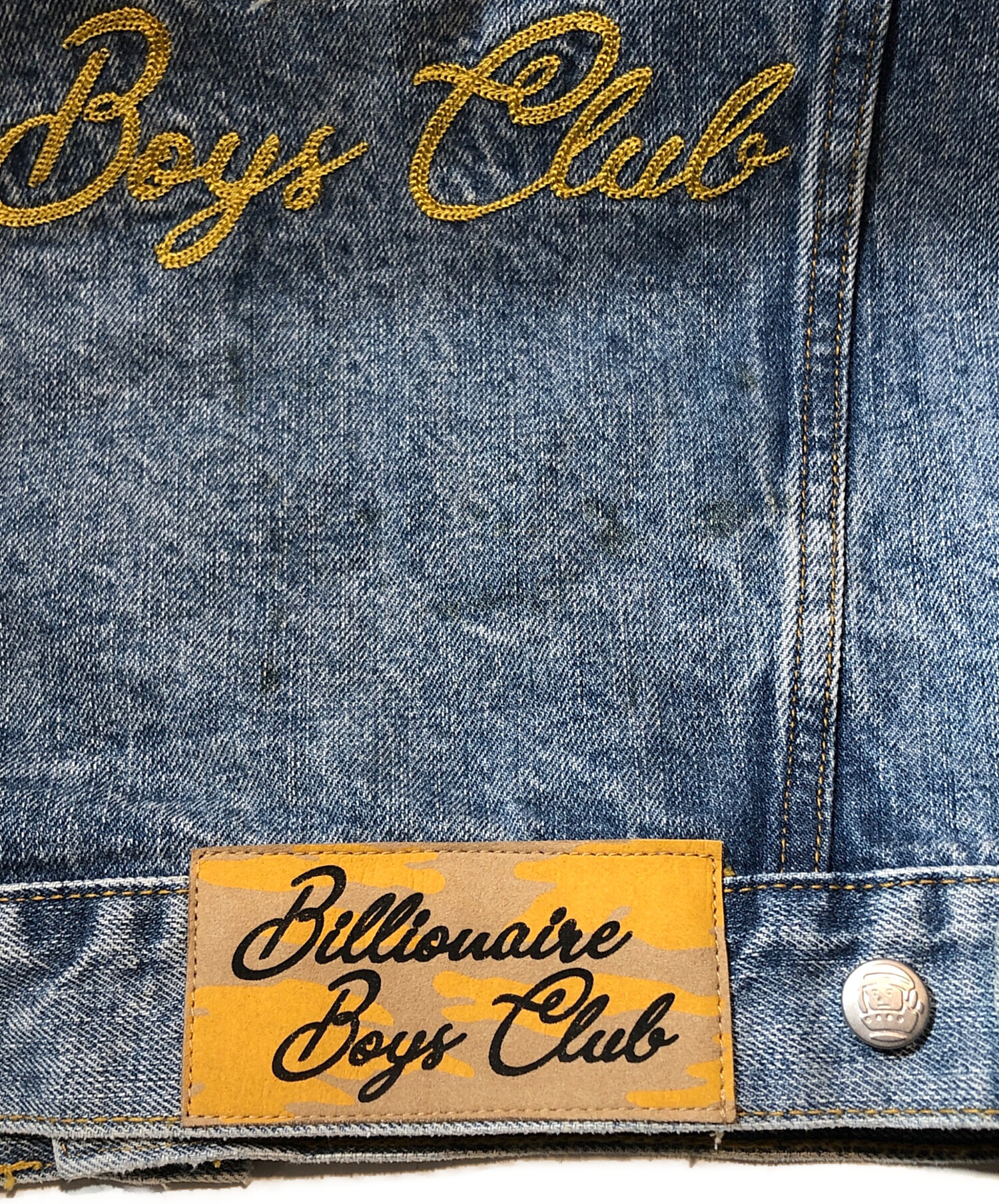 ビリオネアボーイズクラブ　$デニムジーンズ　デニムジャケット　セットアップ 中古・古着通販】BILLIONAIRE BOYS CLUB (ビリオネアボーイズ