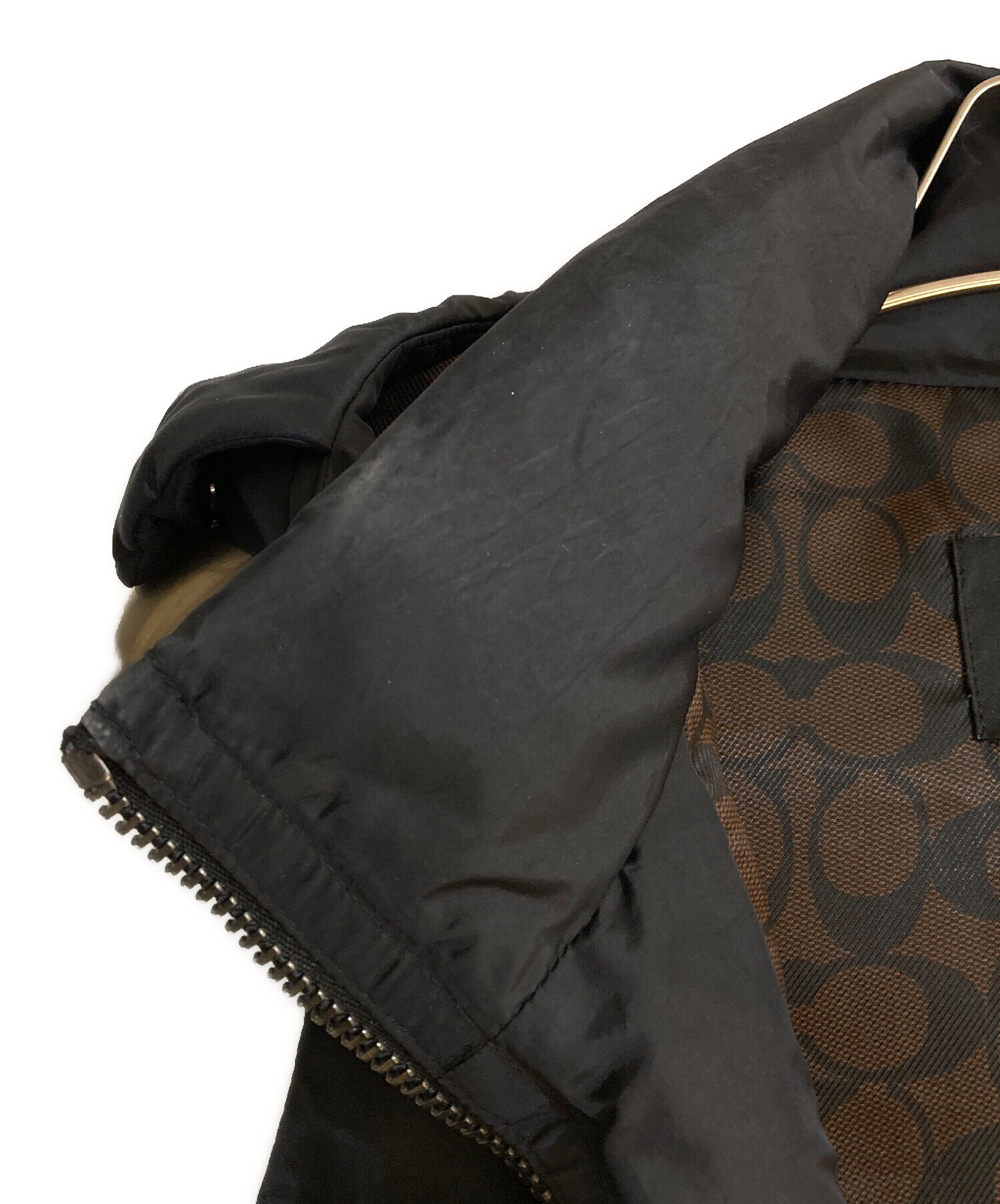 中古・古着通販】COACH (コーチ) ダウンベスト ブラック サイズ:XS