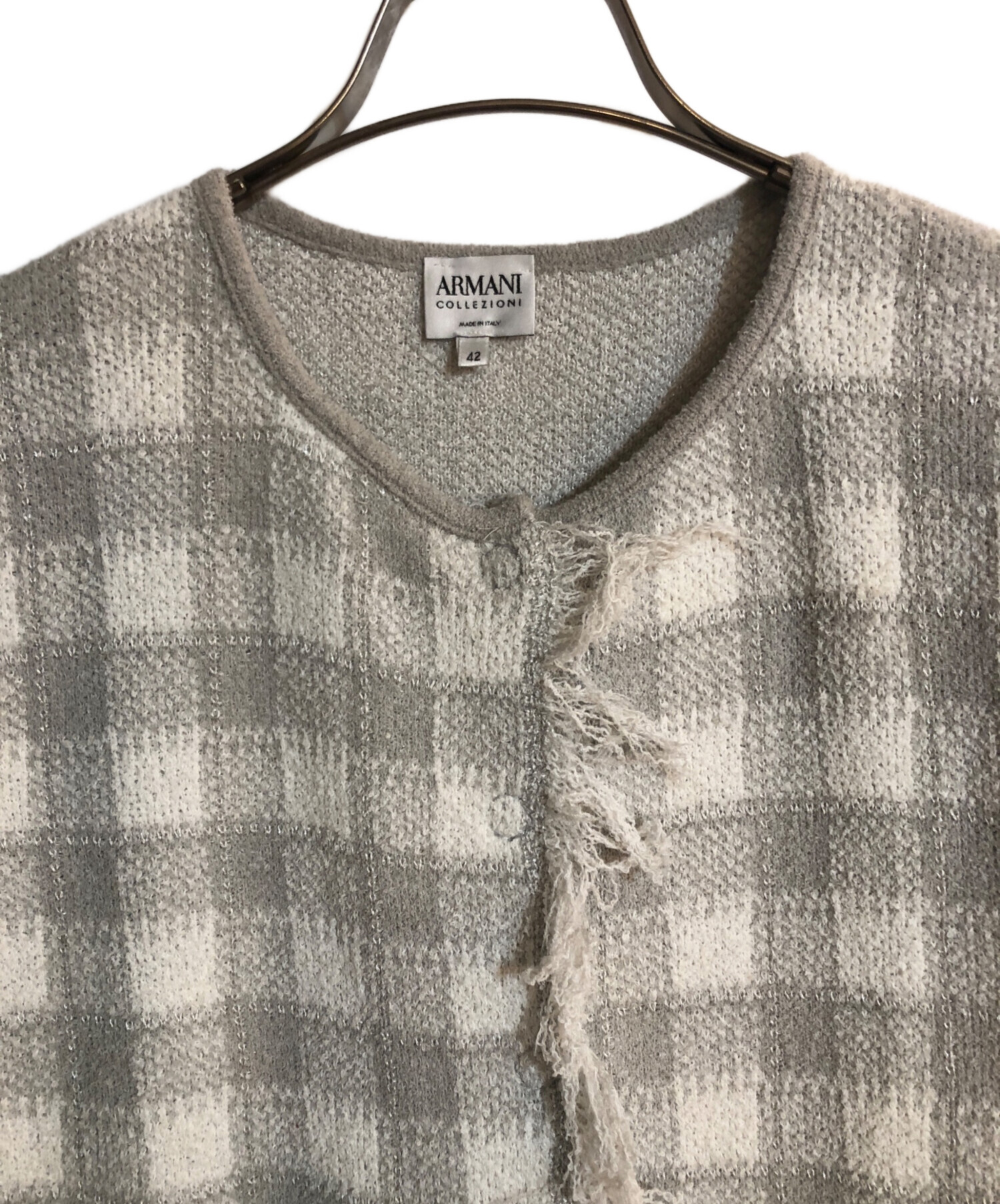 中古・古着通販】ARMANI COLLEZIONI (アルマーニ コレツィオーニ) ノー