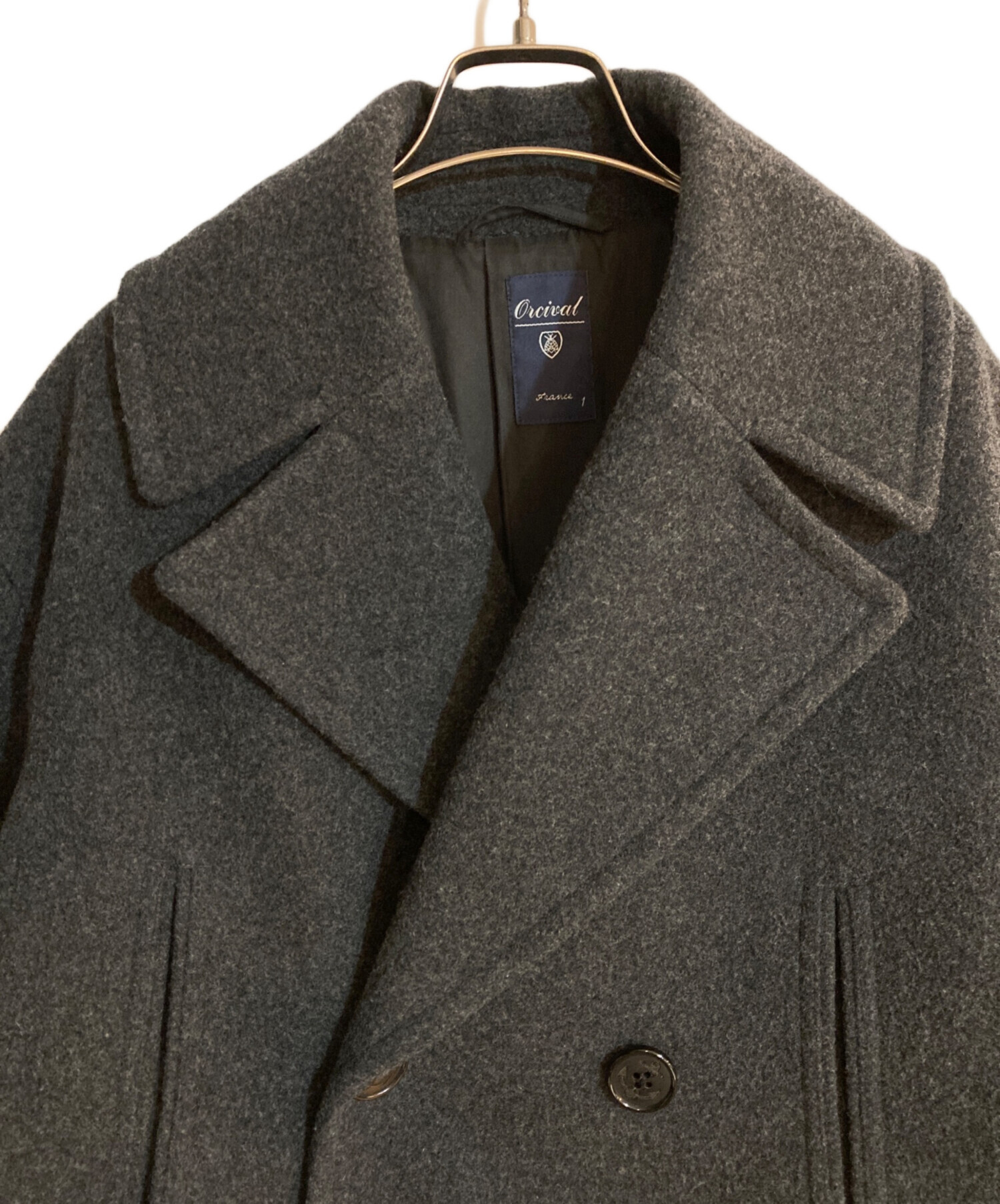 中古・古着通販】ORCIVAL (オーシバル) LIGHT MOSSER SHORT P COAT