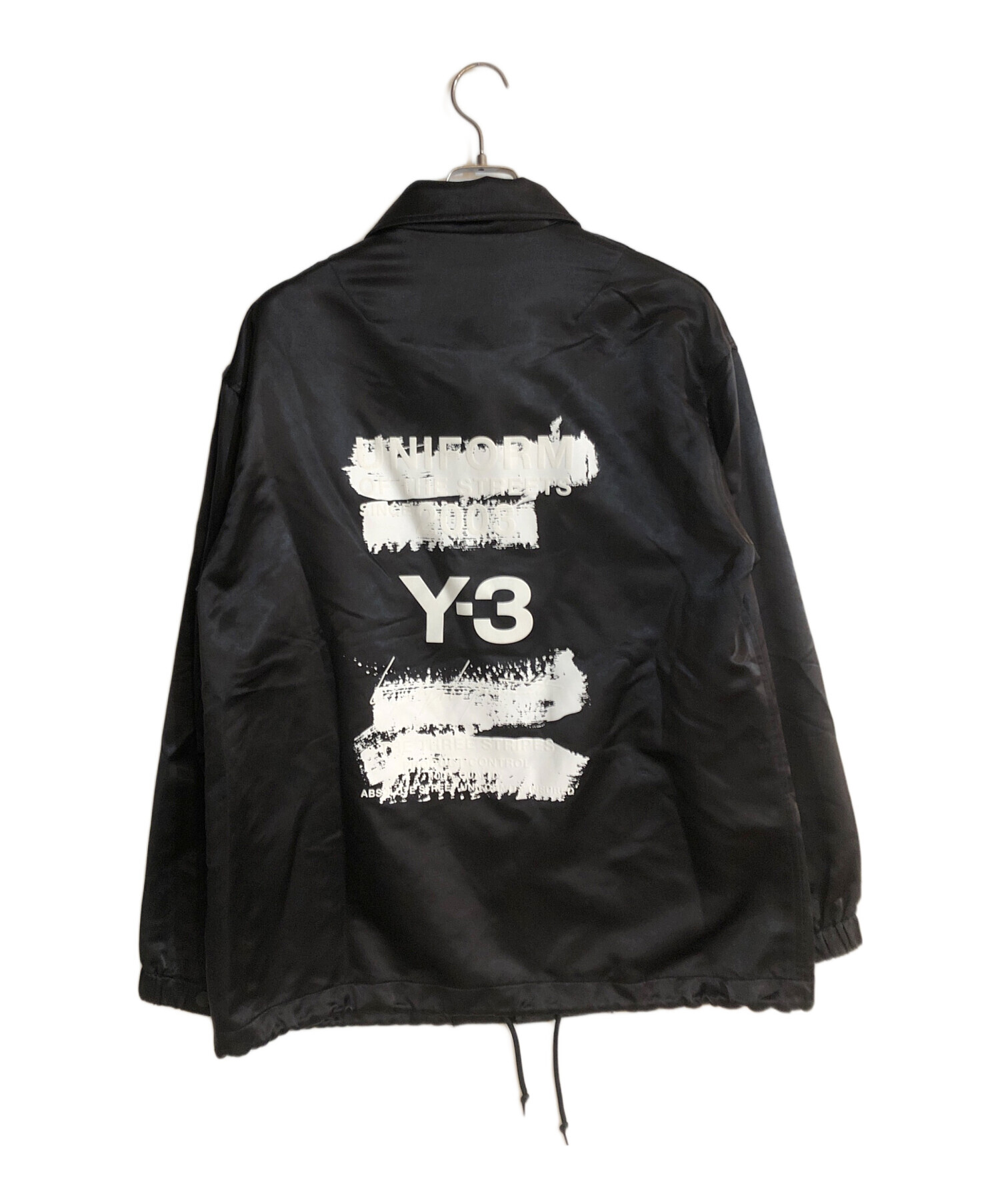 中古・古着通販】Y-3 (ワイスリー) U GFX COACH JKT ブラック サイズ:S