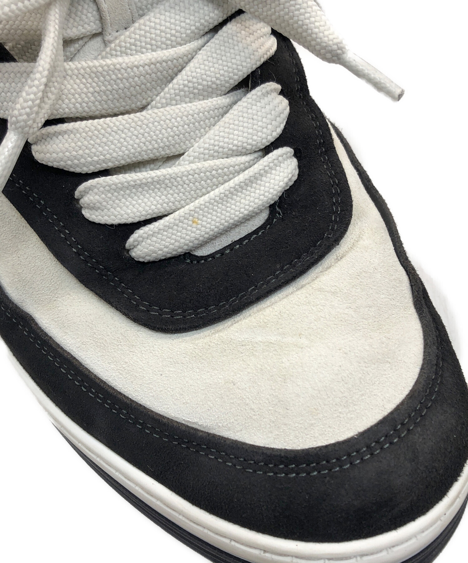 中古・古着通販】CHANEL (シャネル) Coco Mark Embroidery Suede