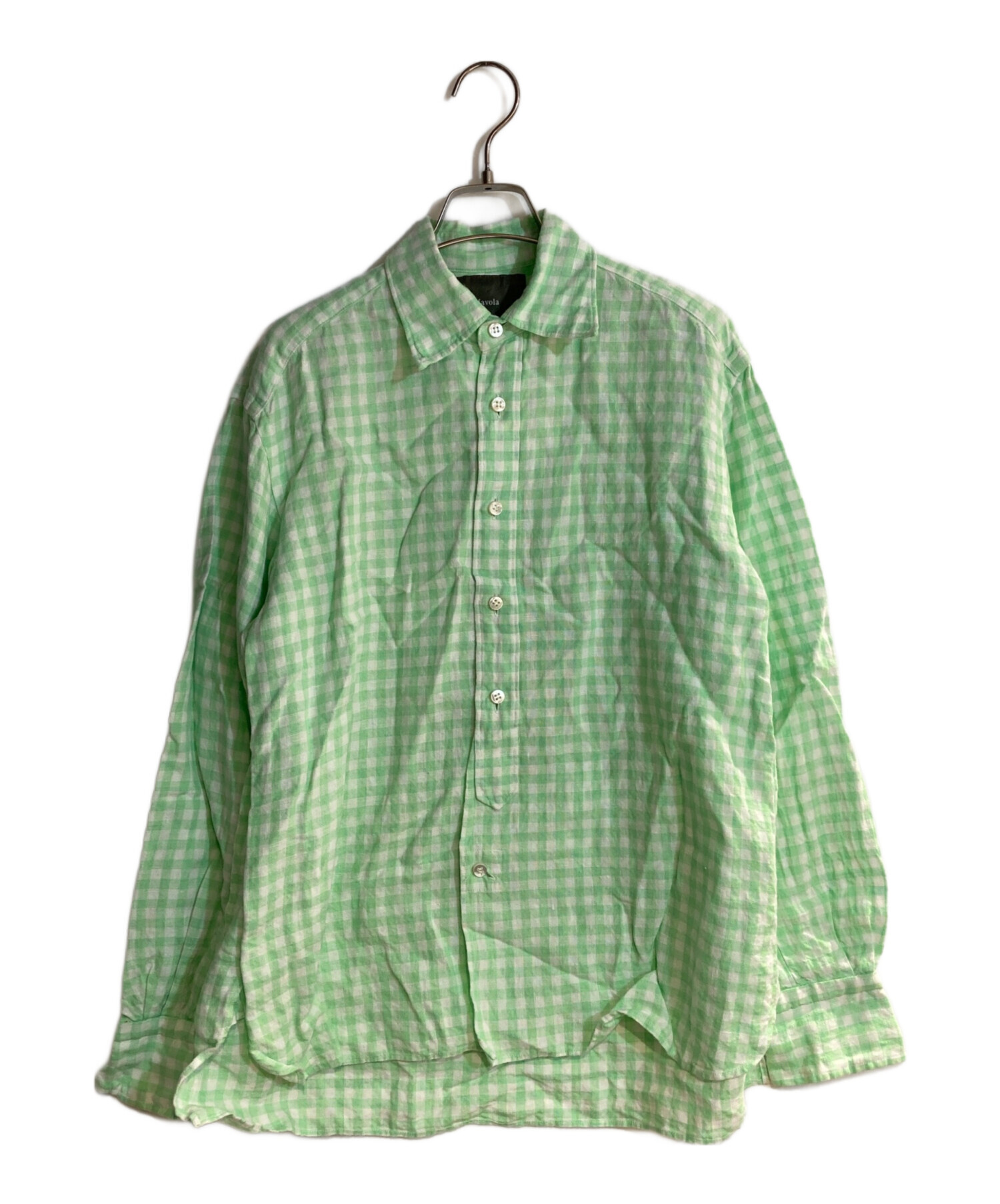 中古・古着通販】la favola (ラ ファーヴォラ) 23SS BIG SHIRT 黄緑