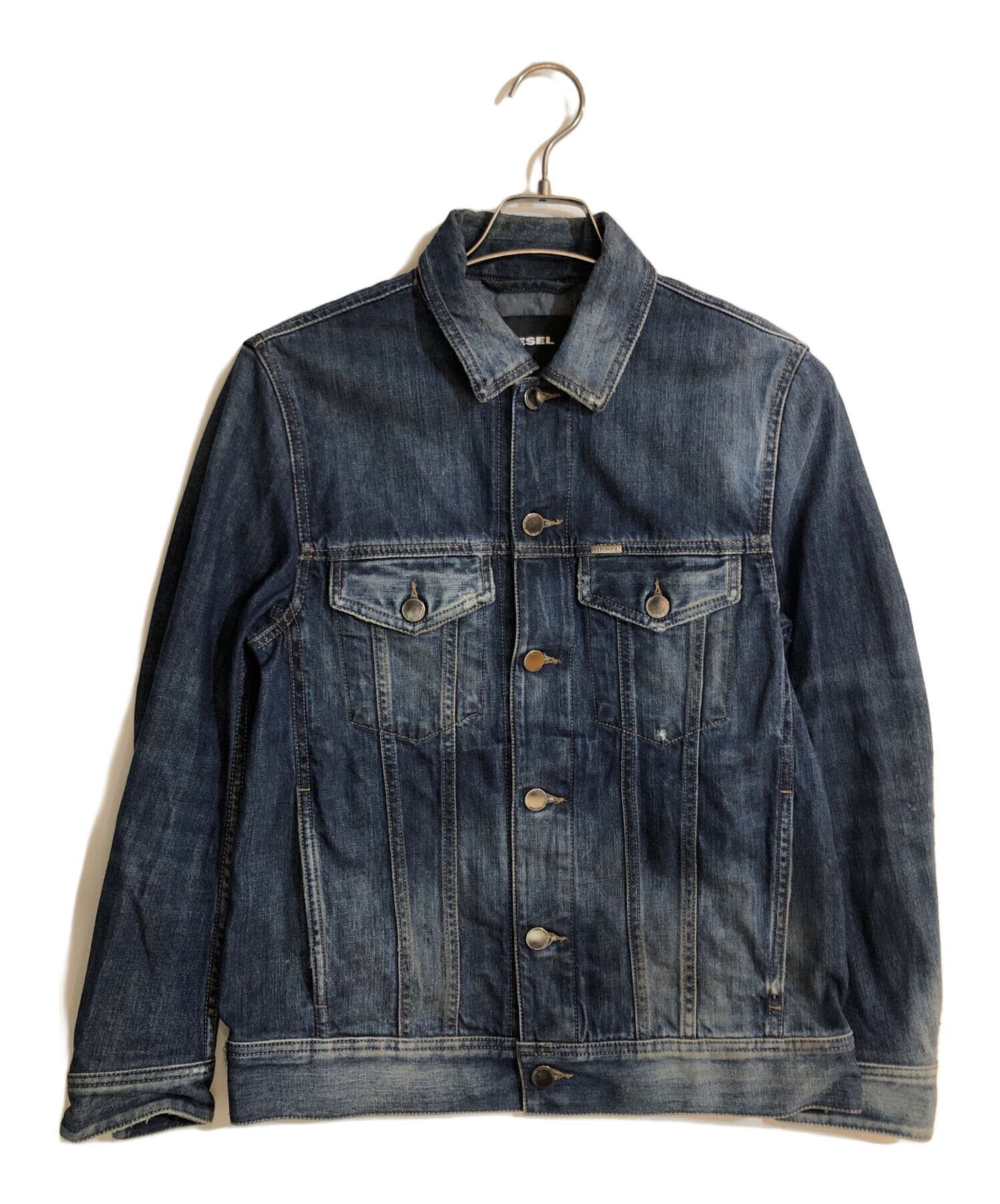 中古・古着通販】DIESEL (ディーゼル) デニムジャケット インディゴ 