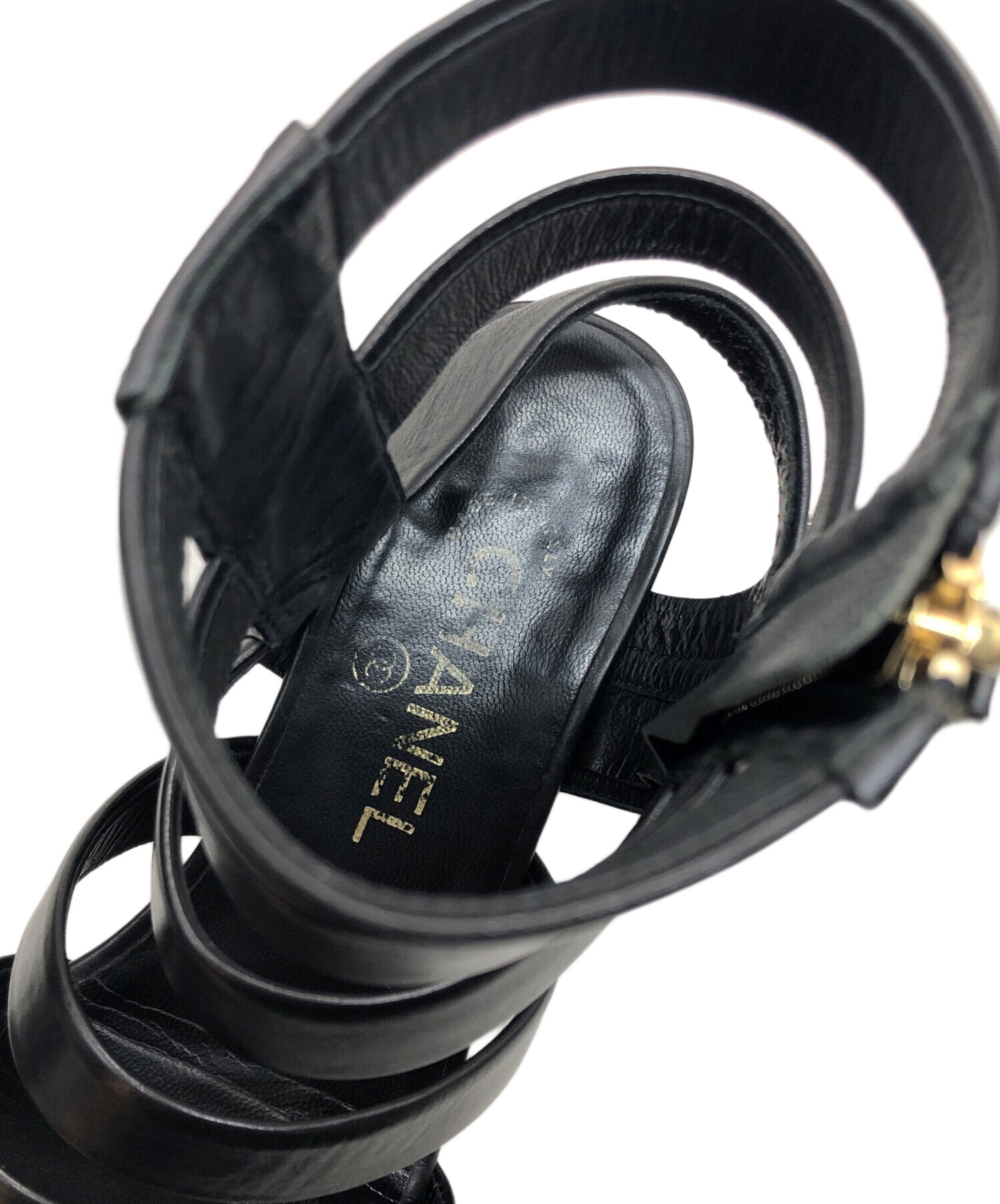 中古・古着通販】CHANEL (シャネル) ココマークグラディエーター 