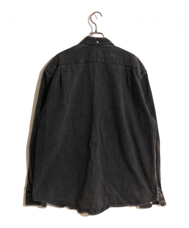 トップス Supreme Small Box Denim Shirt black XXL 中古・古着通販】Supreme (シュプリーム) Small Box Denim Shirt