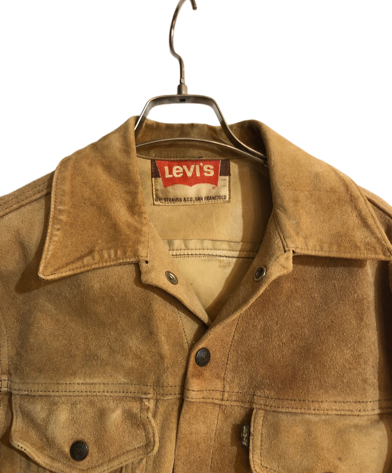 中古・古着通販】LEVI'S (リーバイス) 3rd TYPE スウェードレザー