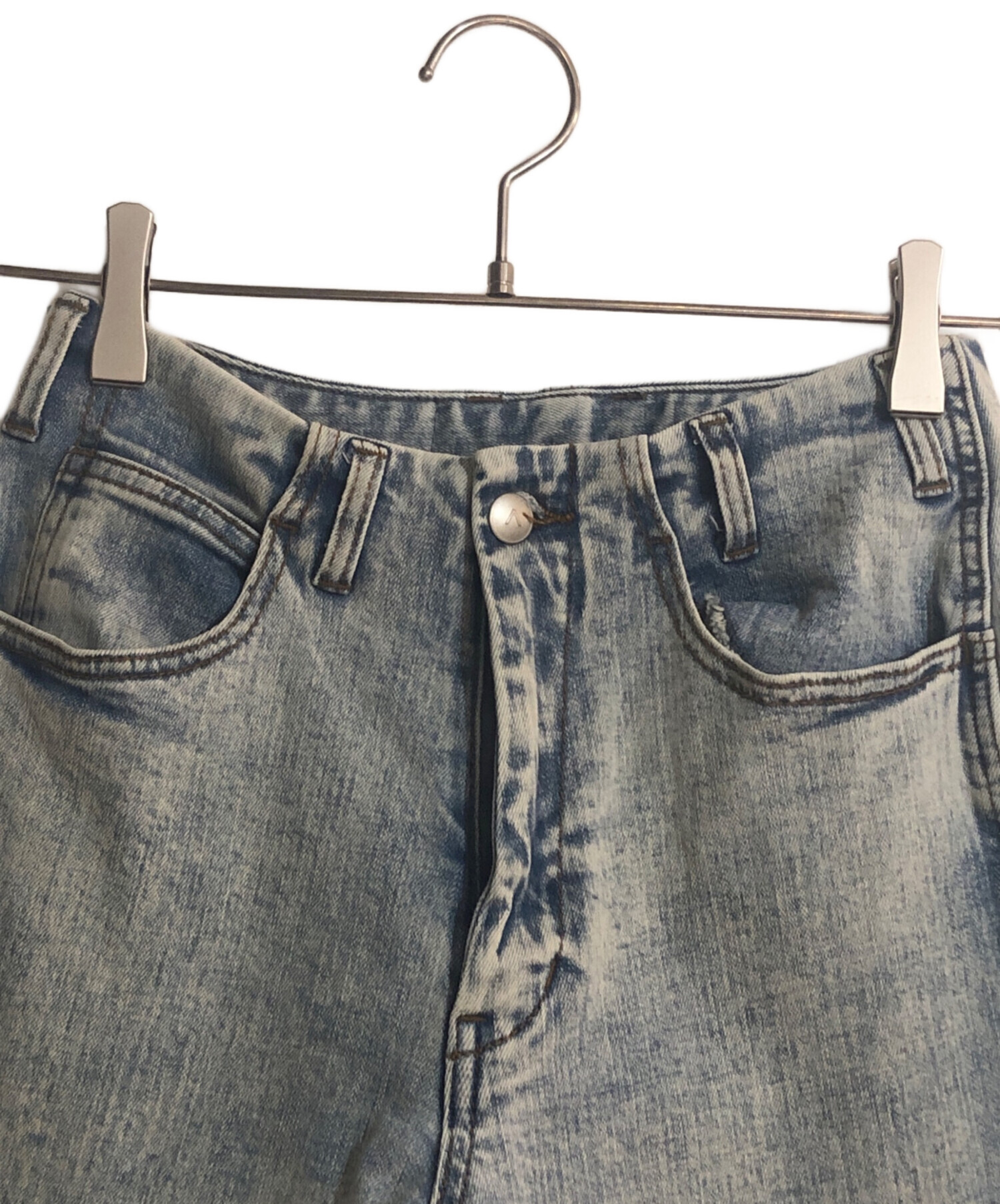 中古・古着通販】ANDMARY (アンドマリー) heart hip denim/ハート